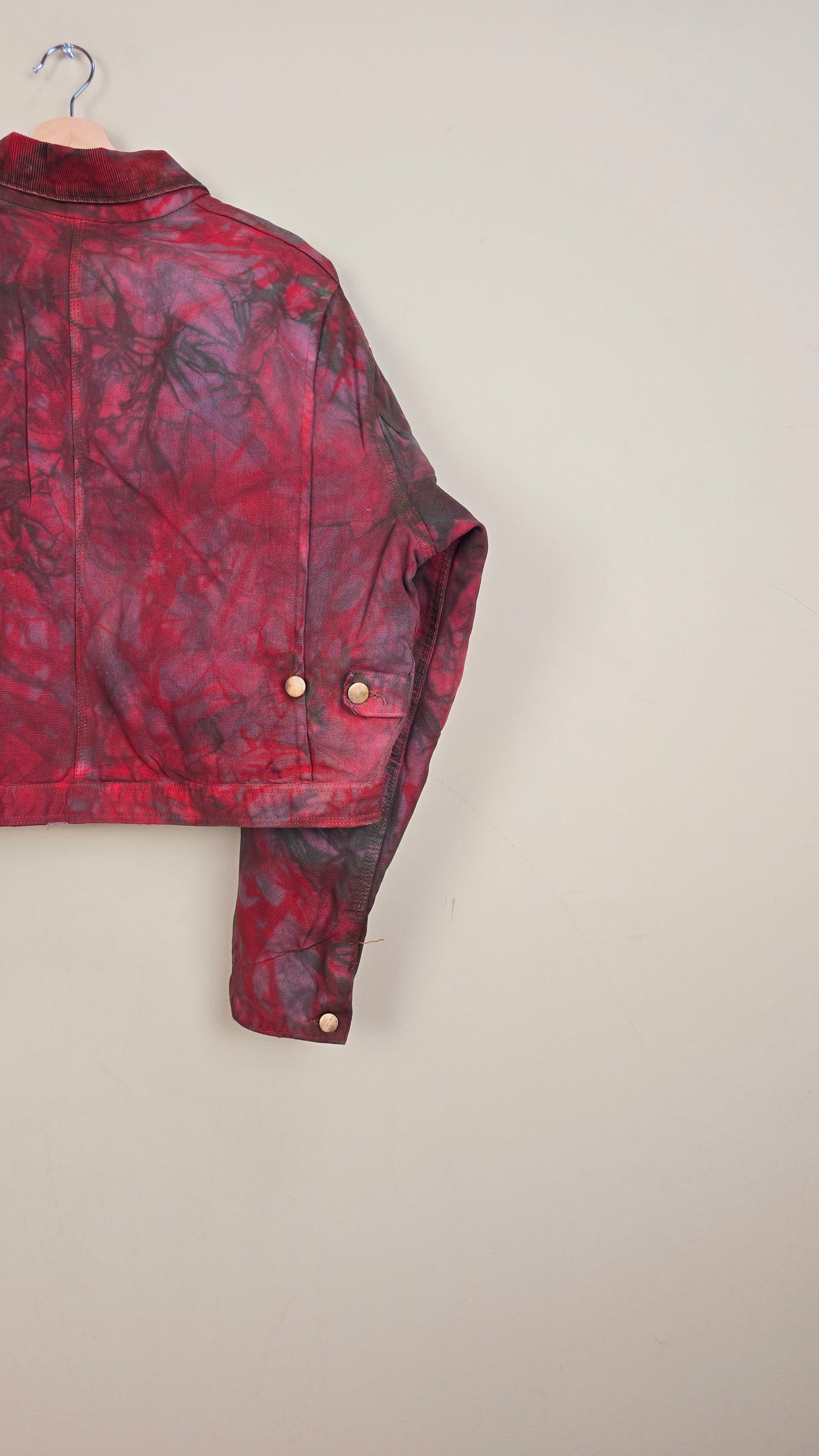 Vintage Carhartt X Detroit Cropped Jacket | Camo | Size L | 078