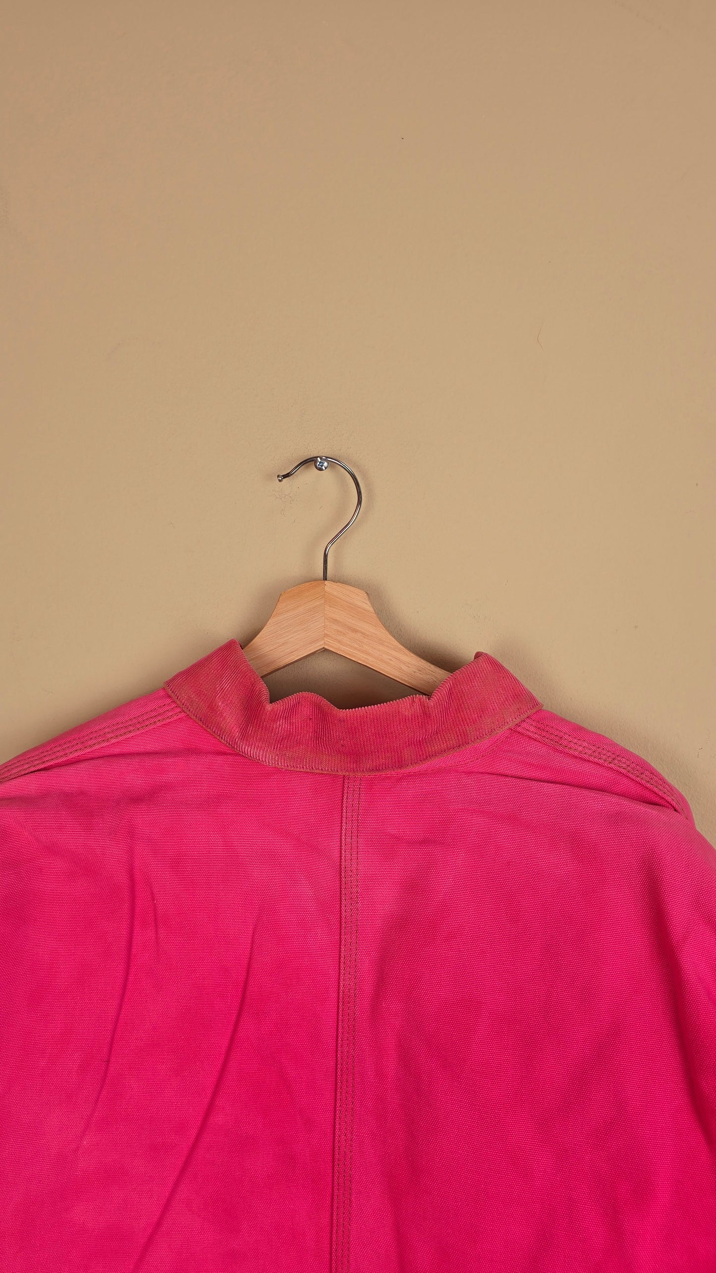 Vintage Carhartt X NY Yankees Cropped Jacket | Pink | Size 2XL | 082