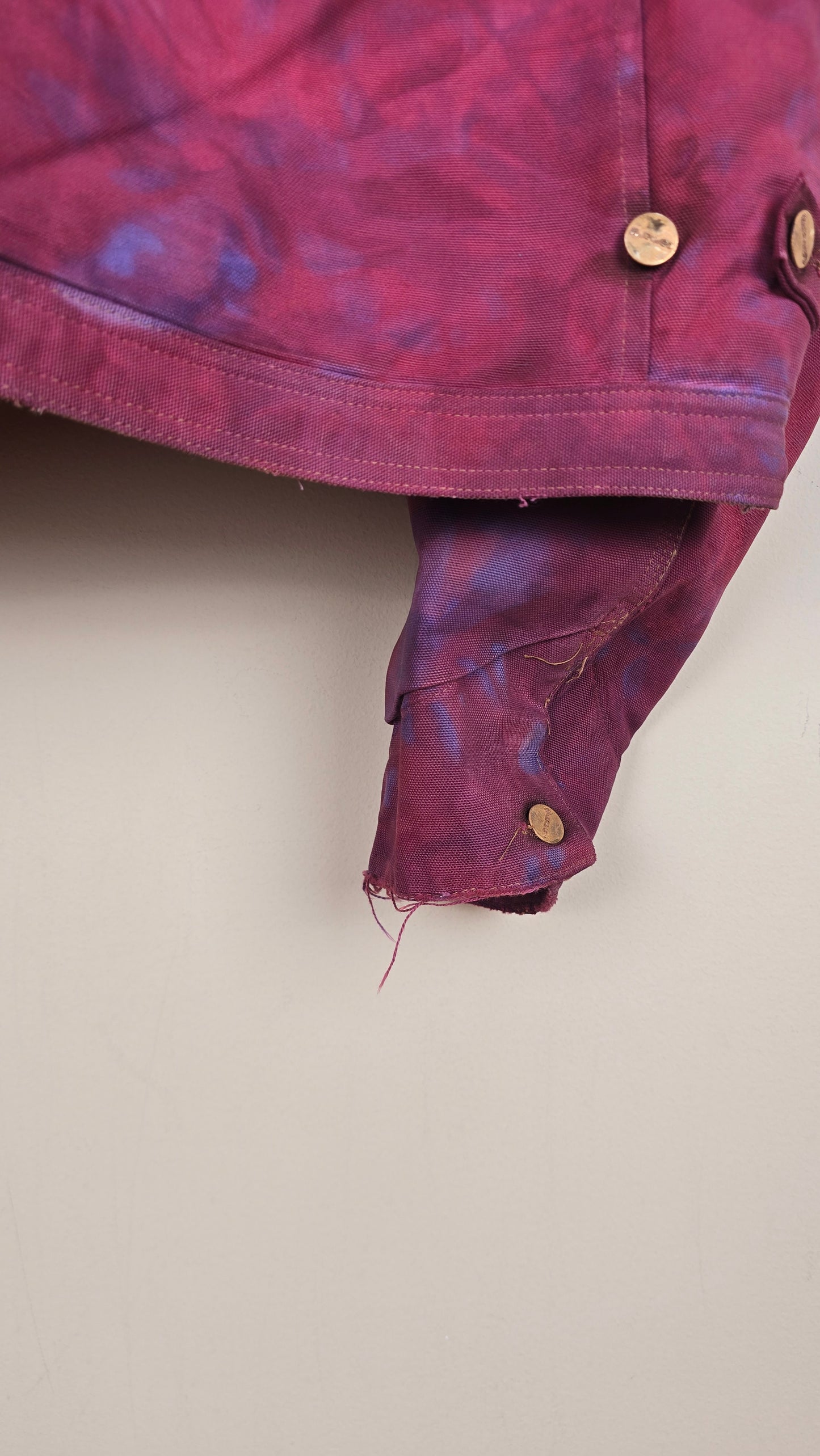 Vintage Carhartt X Detroit Cropped Jacket | Camo | Size L | 085