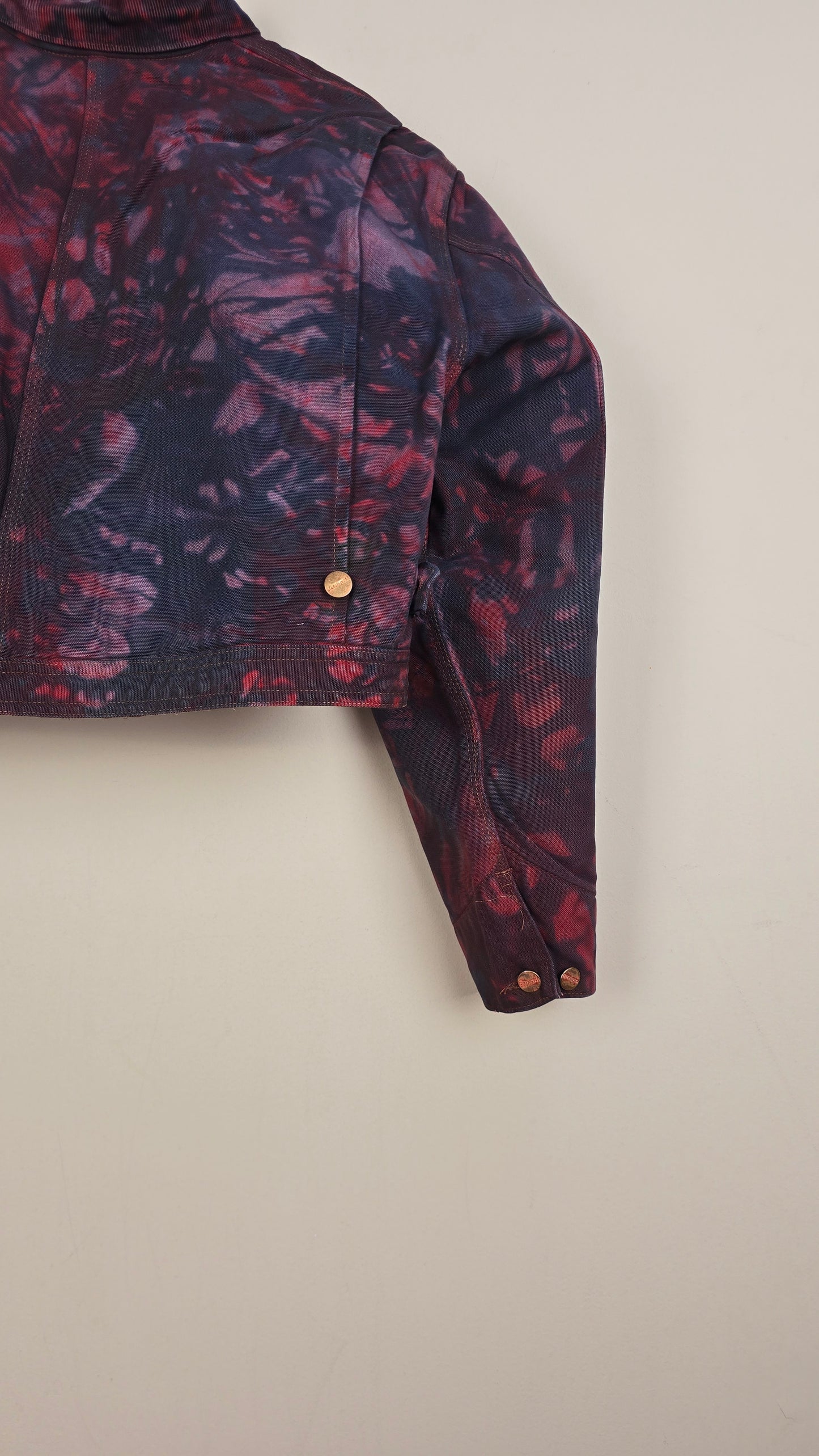 Vintage Carhartt X Detroit Cropped Jacket | Camo | Size L | 111