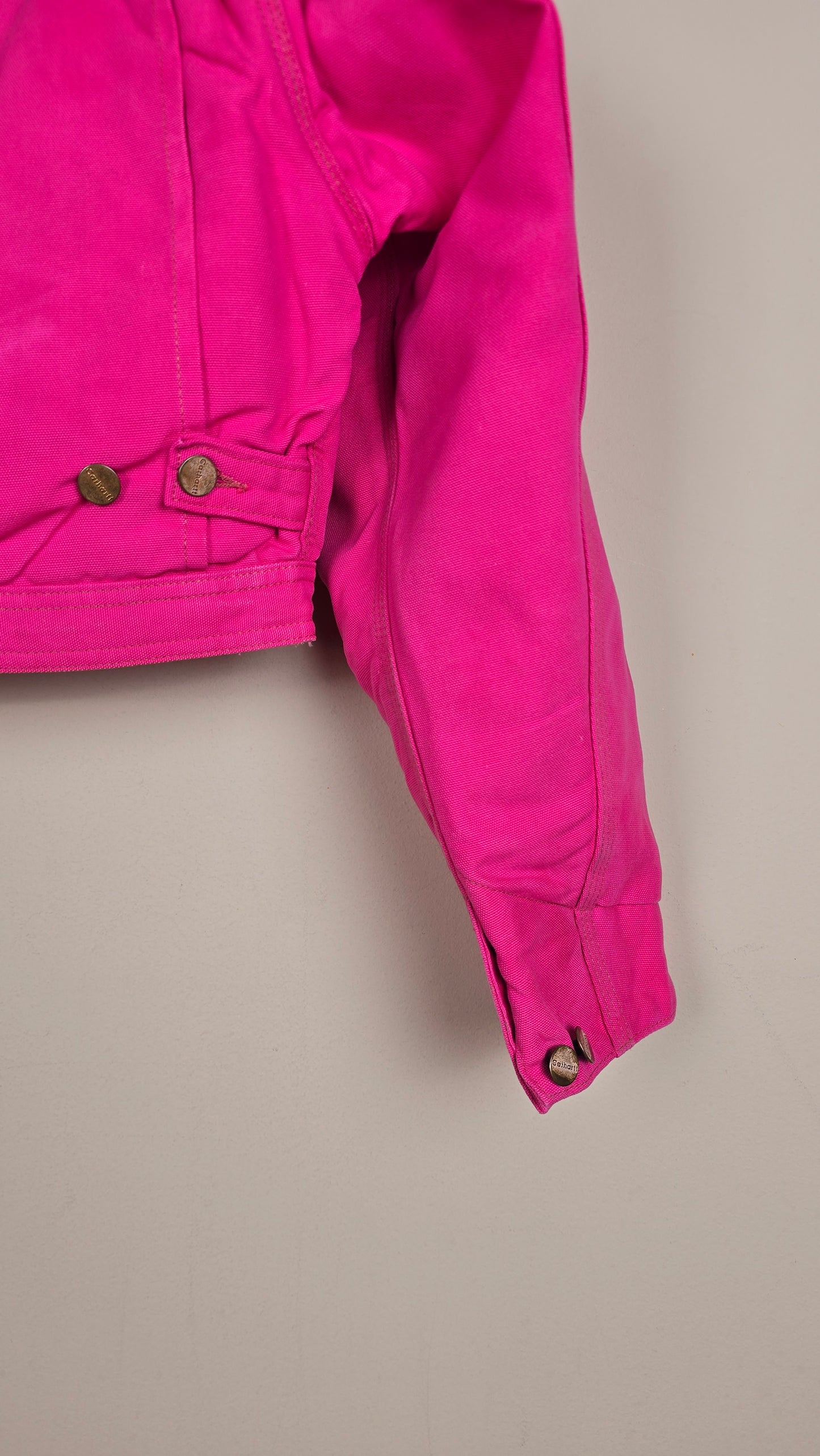 Vintage Carhartt X NY Yankees Cropped Jacket | Pink | Size S | 113