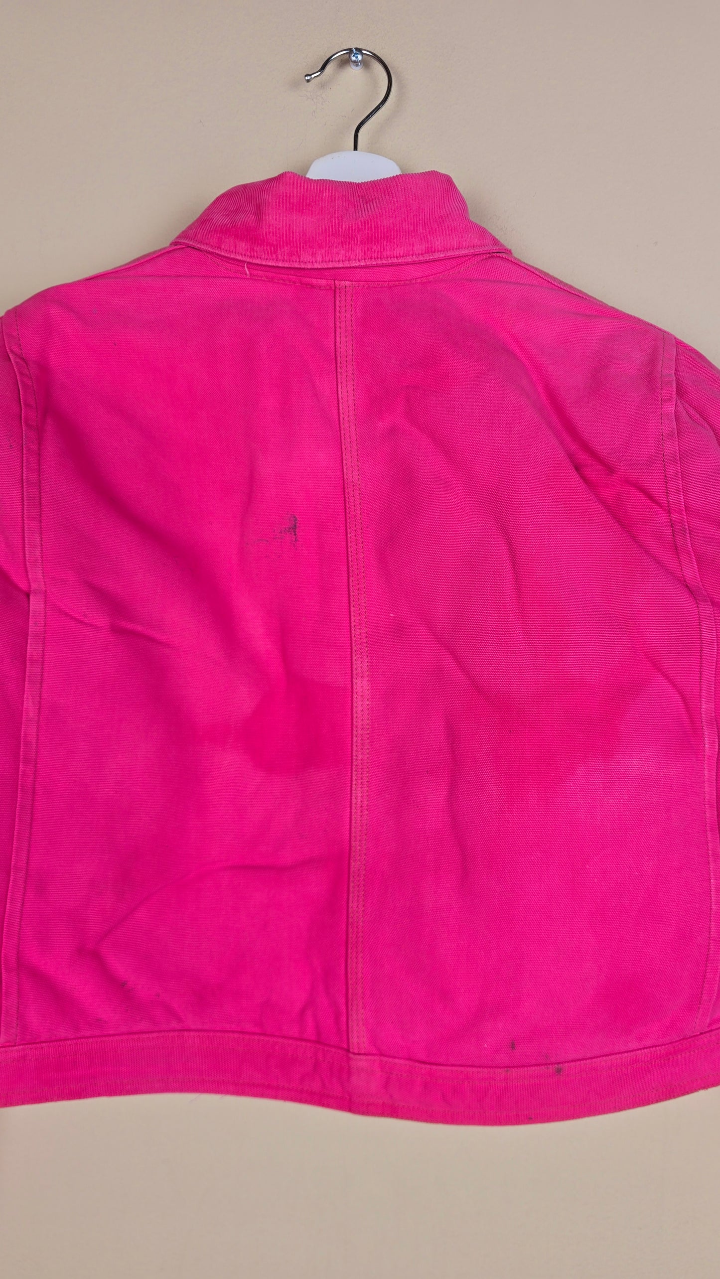 Vintage Carhartt X NY Yankees Cropped Jacket | Pink | Size M | 115