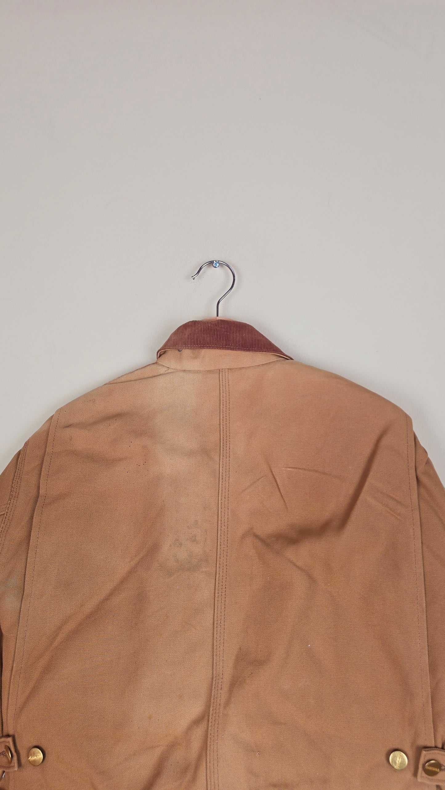Vintage Carhartt X NY Yankees Cropped Jacket | Brown | Size M | 163