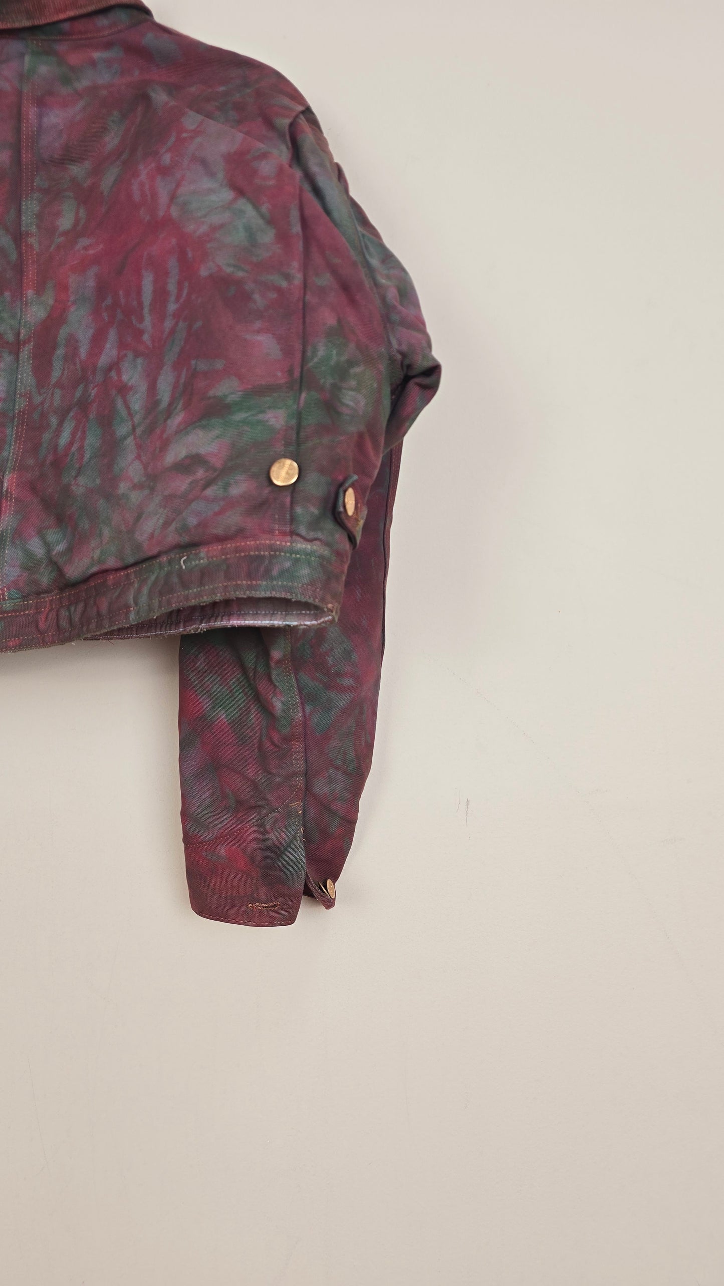 Vintage Carhartt X Detroit Cropped Jacket | Camo | Size L | 173