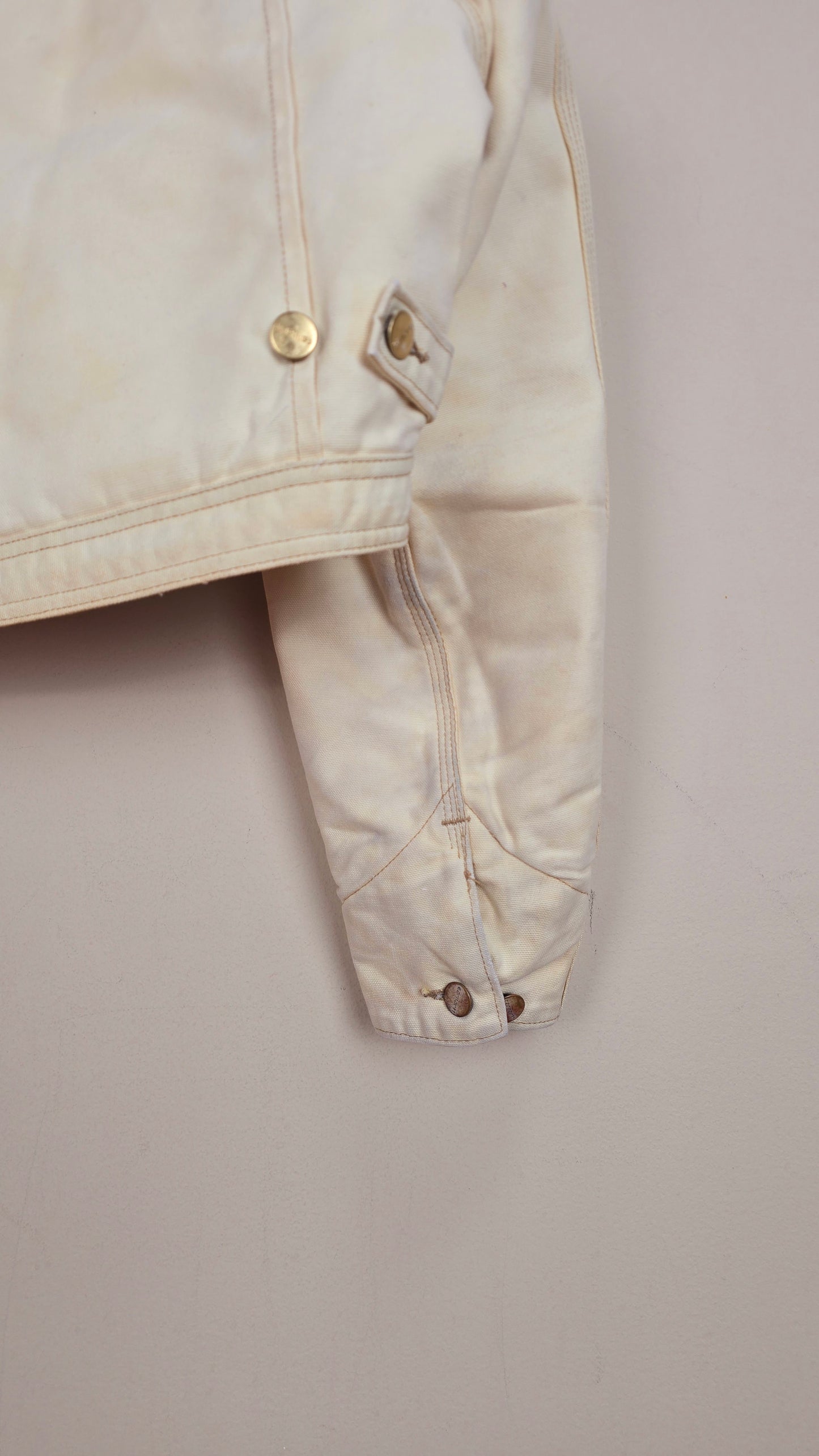 Vintage Carhartt X Detroit Cropped Jacket | Beige | Size M | 175