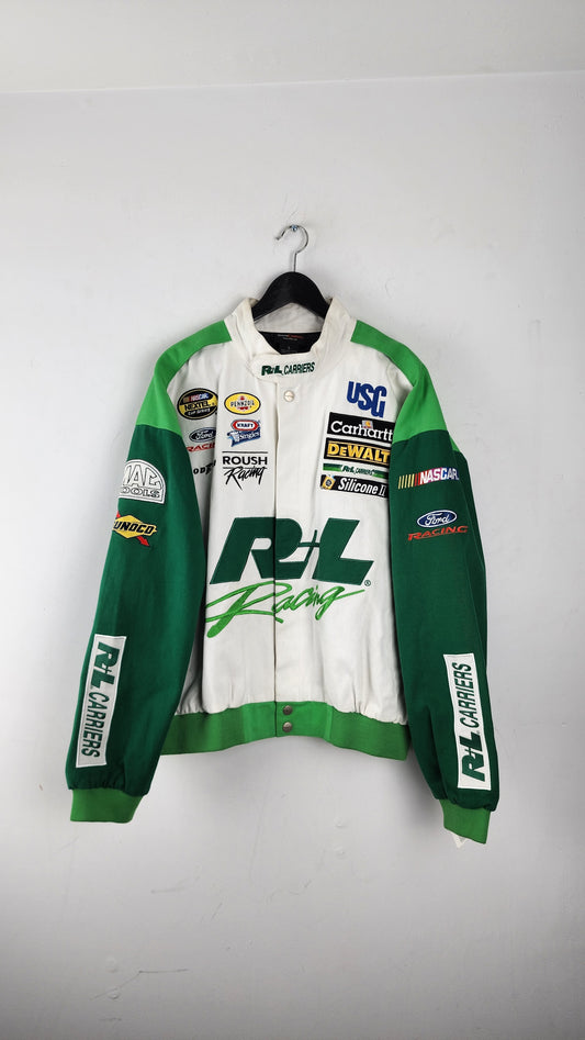 Vintage Team Caliber R+L Carriers Nascar Jacket - New with tags