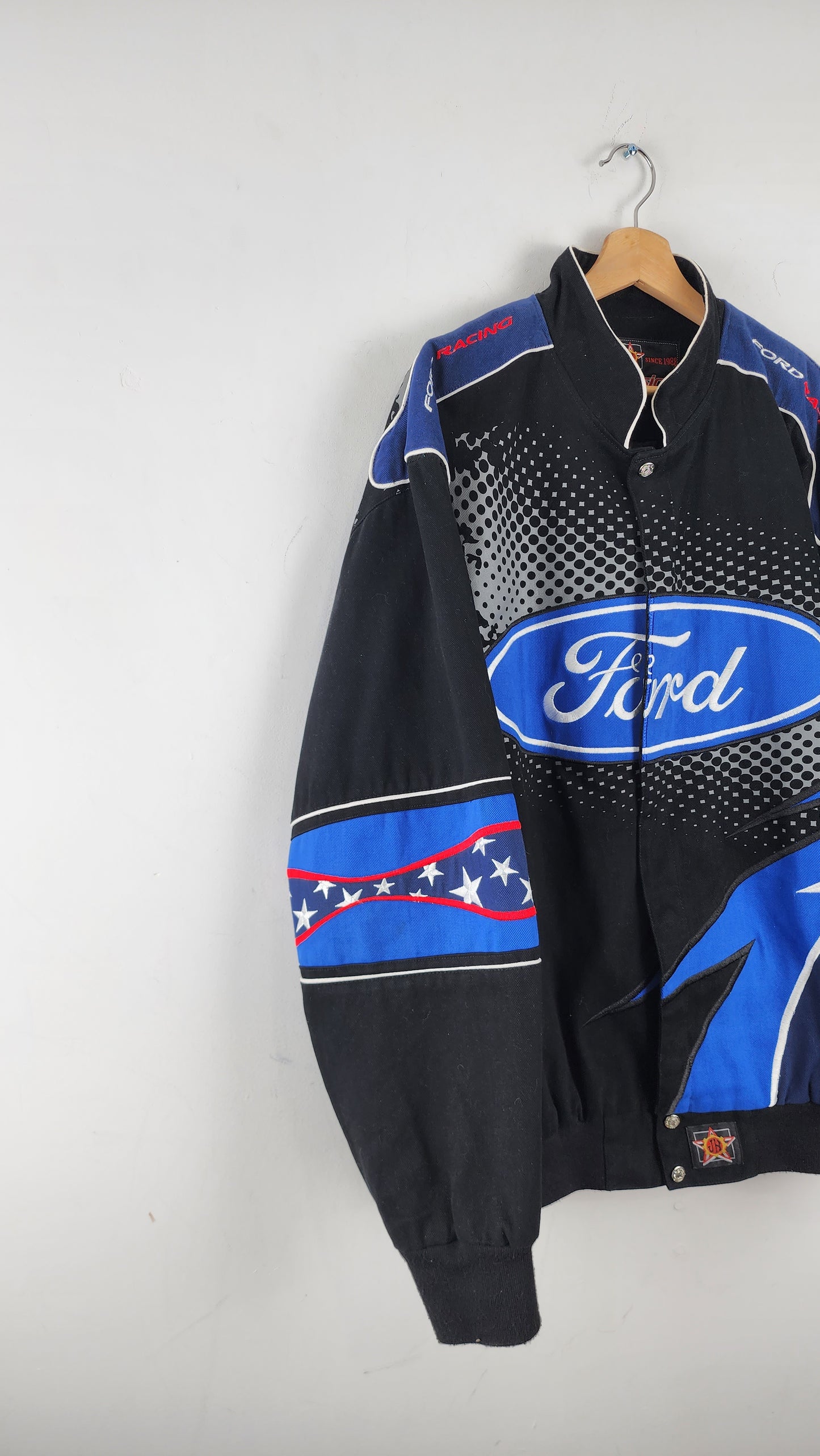 JH Design Ford Nascar Jacket - Blue