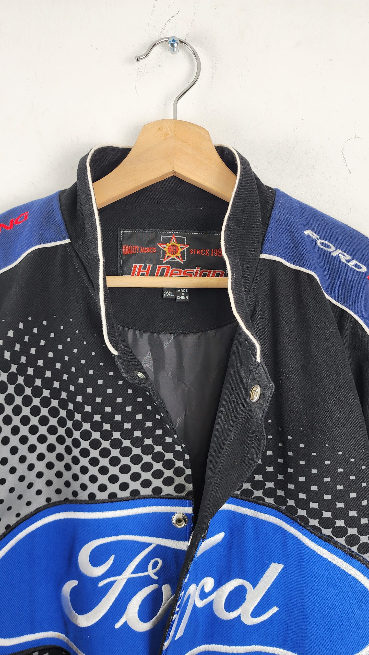 JH Design Ford Nascar Jacket - Blue