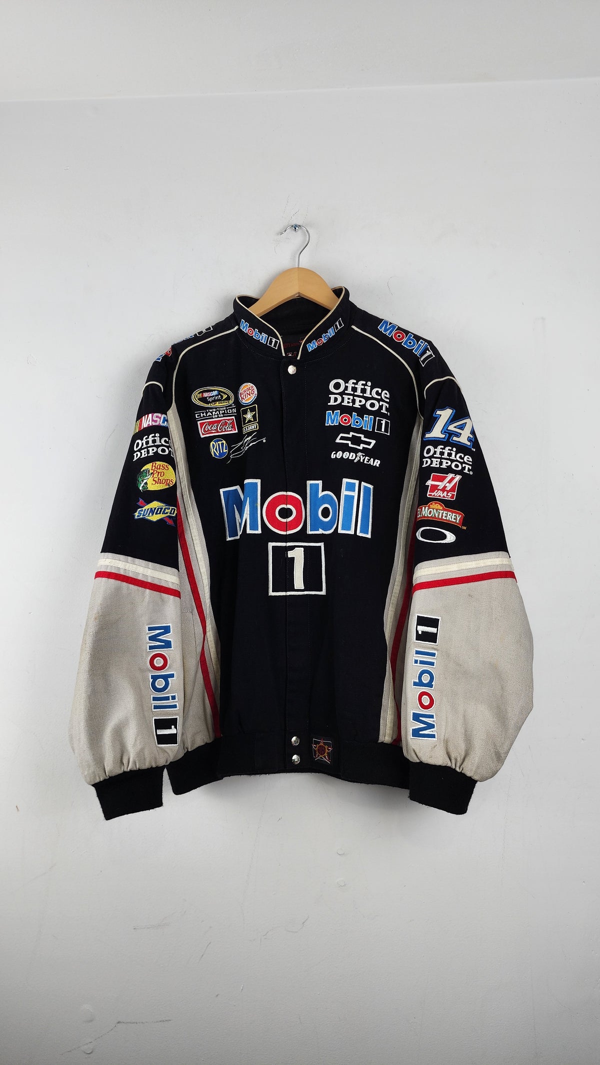 JH Design Mobil Nascar Jacket - Black – The Igala NYC