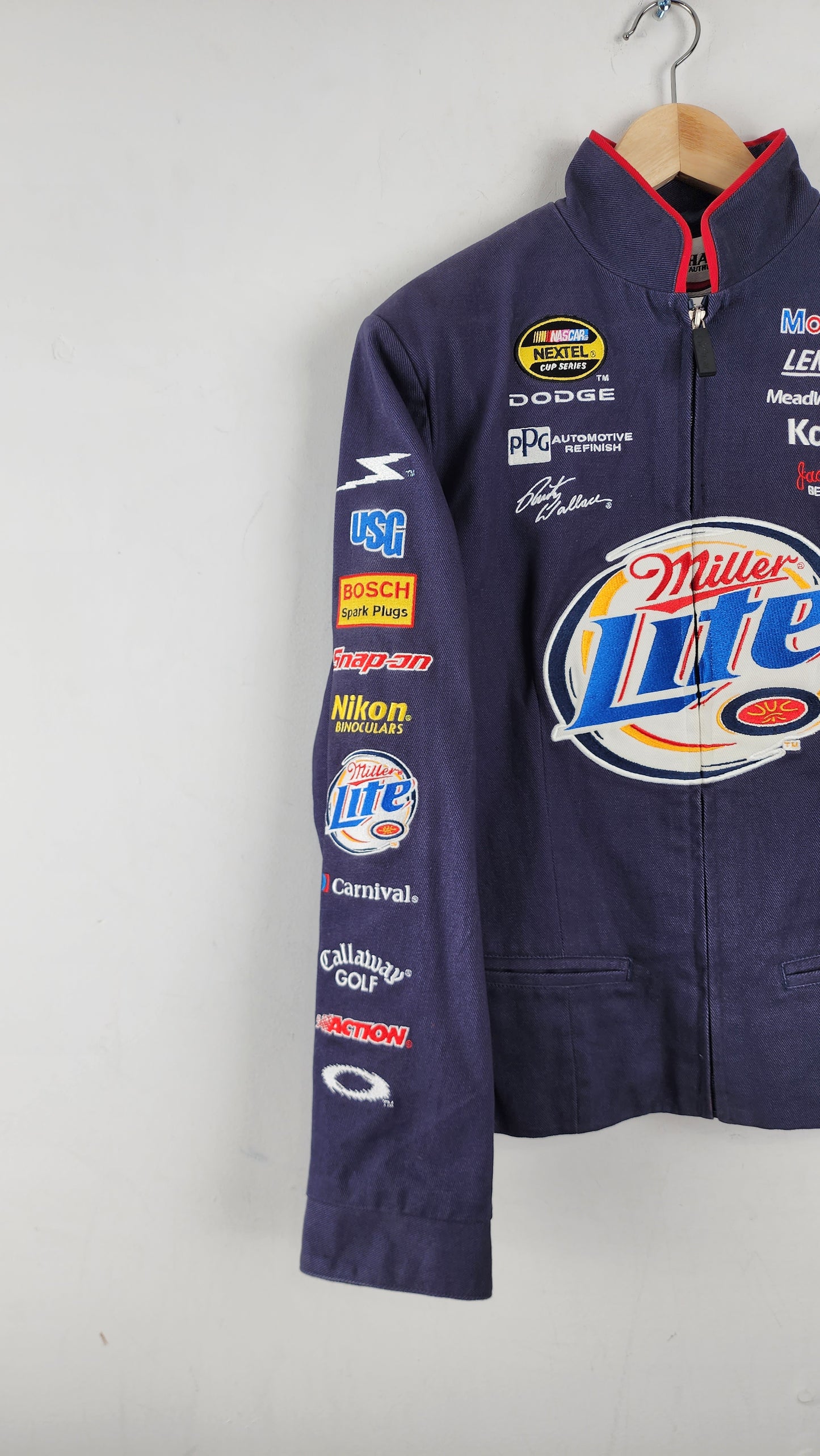 Women's Chase Authentics NASCAR Jacket - Blue