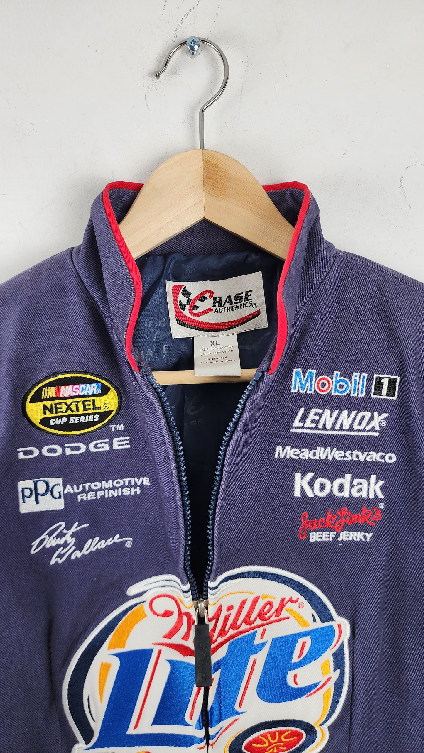 Women's Chase Authentics NASCAR Jacket - Blue