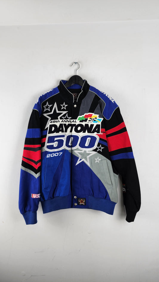 JH Design '07 Daytona 500 NASCAR Jacket - Blue