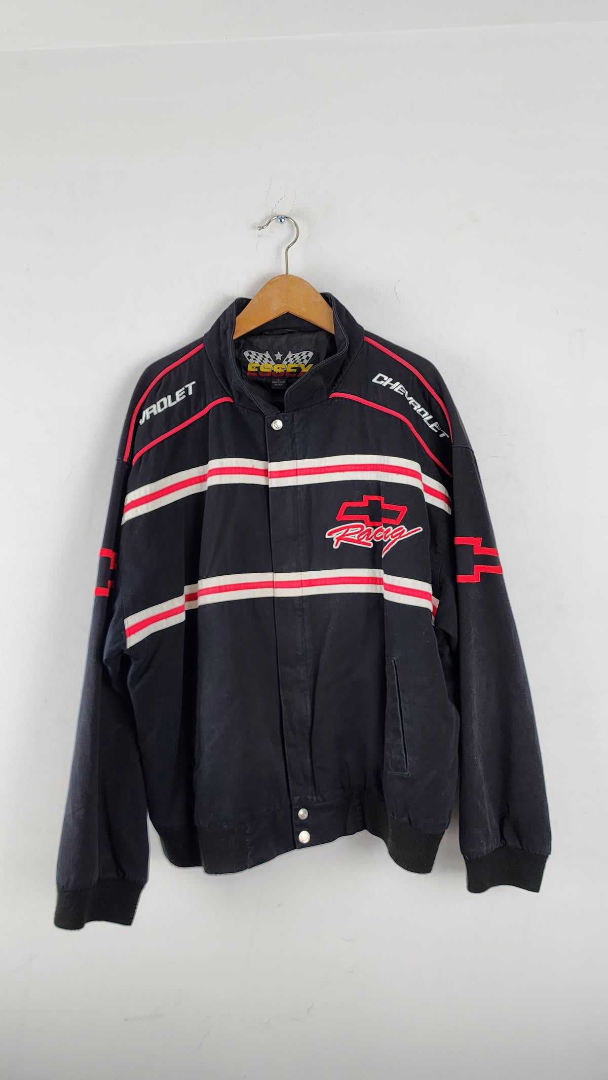 Vintage Essex Chevrolet Racing Jacket - Black – The Igala NYC