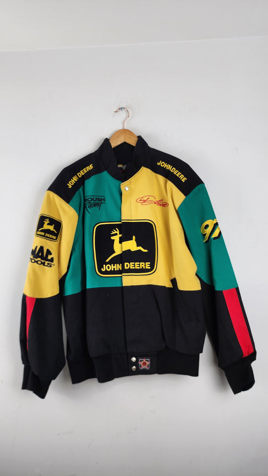 Jeff Hamilton 1998 John Deere Nascar Jacket - Brand New