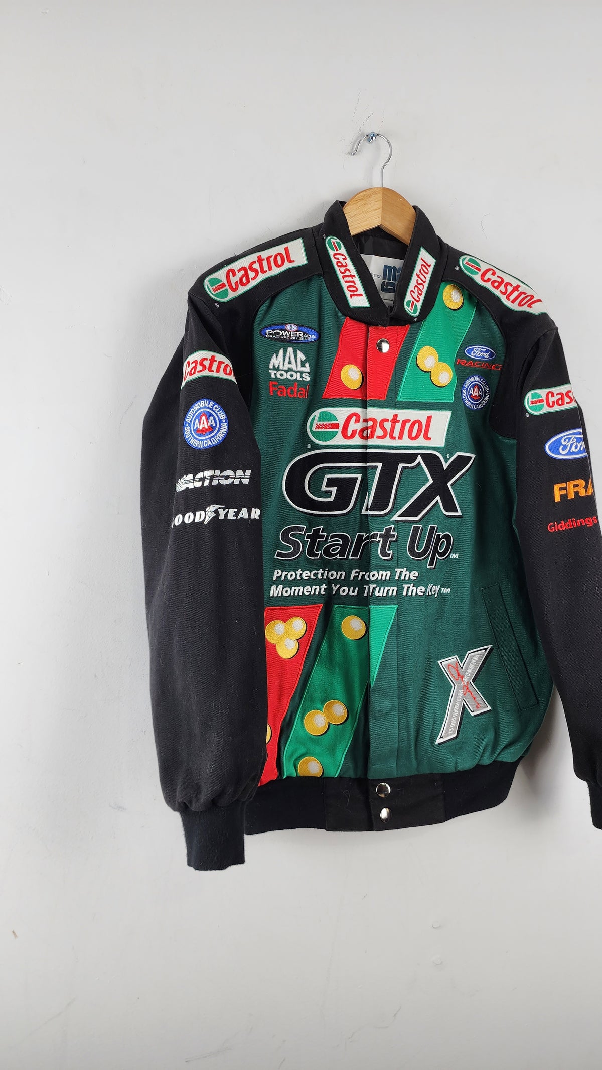 Gtx Racing Main Gate Castrol GTX Racing Jacket - Autographed – The Igala NYC