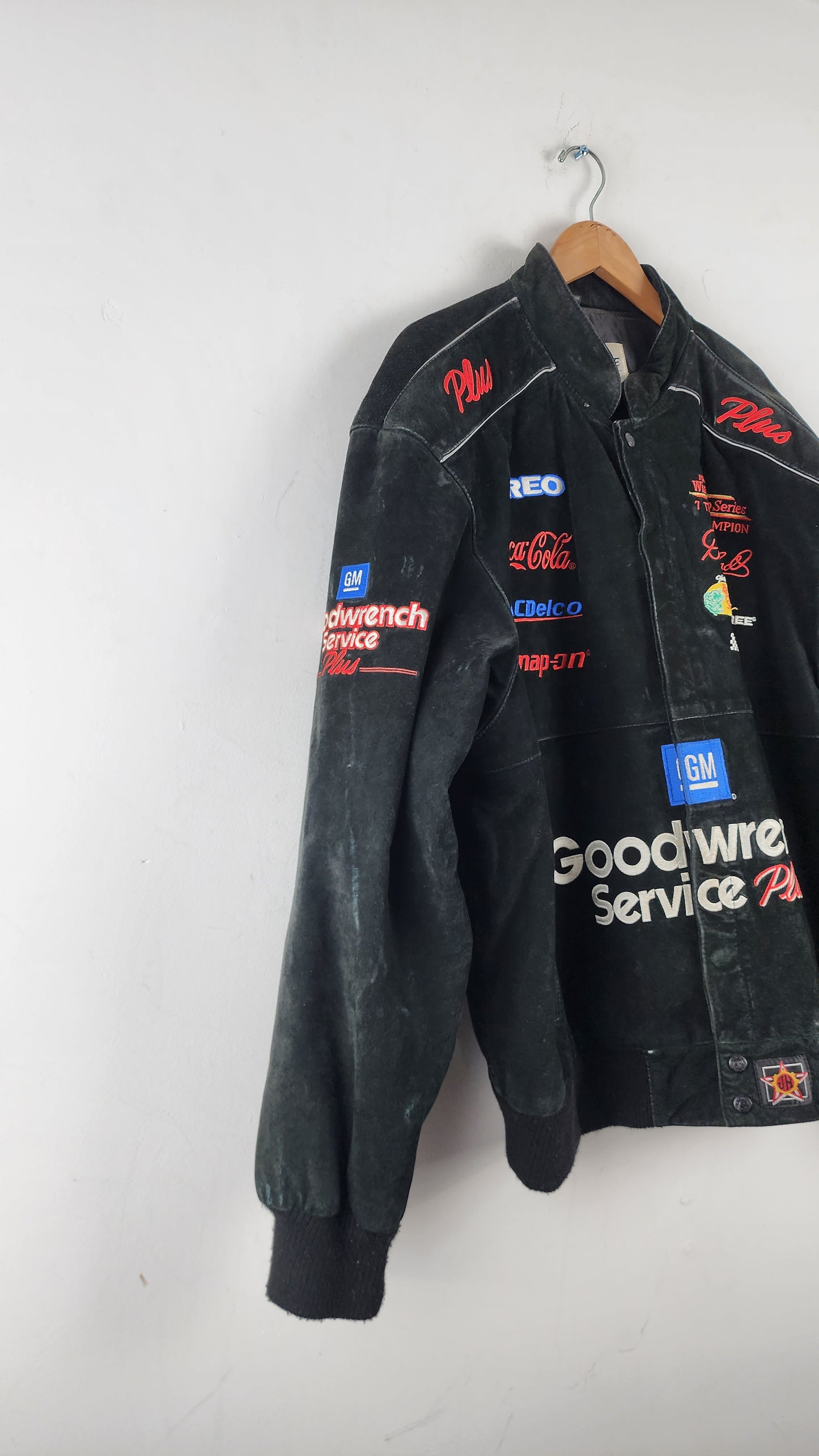 Chase Authentics GoodWrench Nascar Leather Jacket