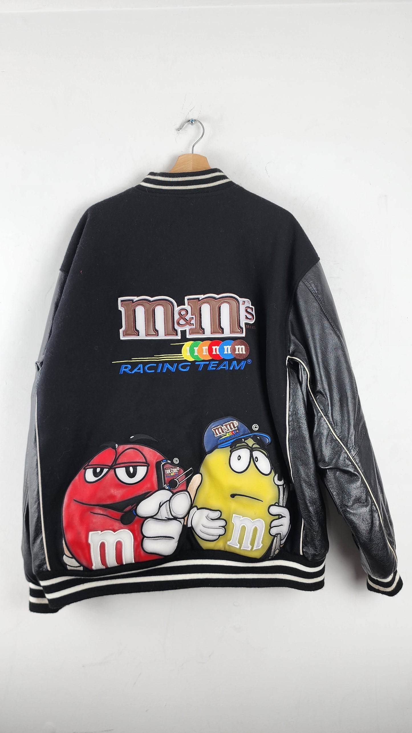 Vintage Reversible M&M Elliot Sadler Nascar Jacket