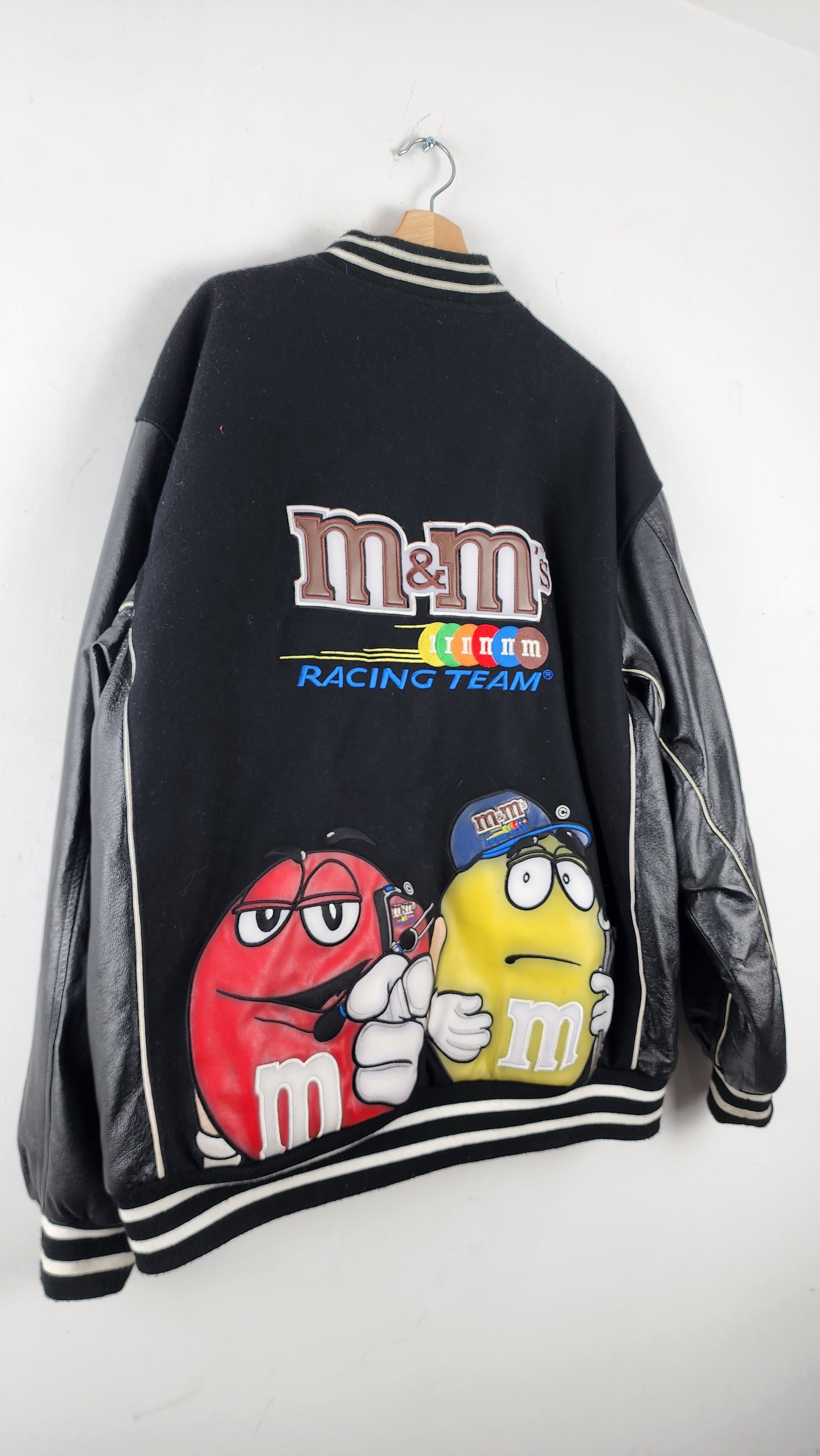 Vintage Reversible M&M Elliot Sadler Nascar Jacket