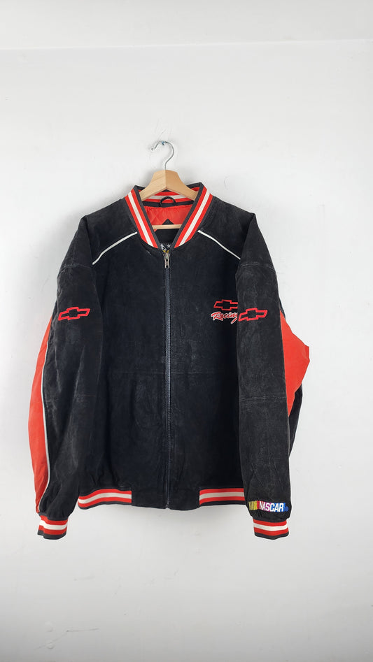 Essexx Chevrolet Racing Nascar Leather Jacket