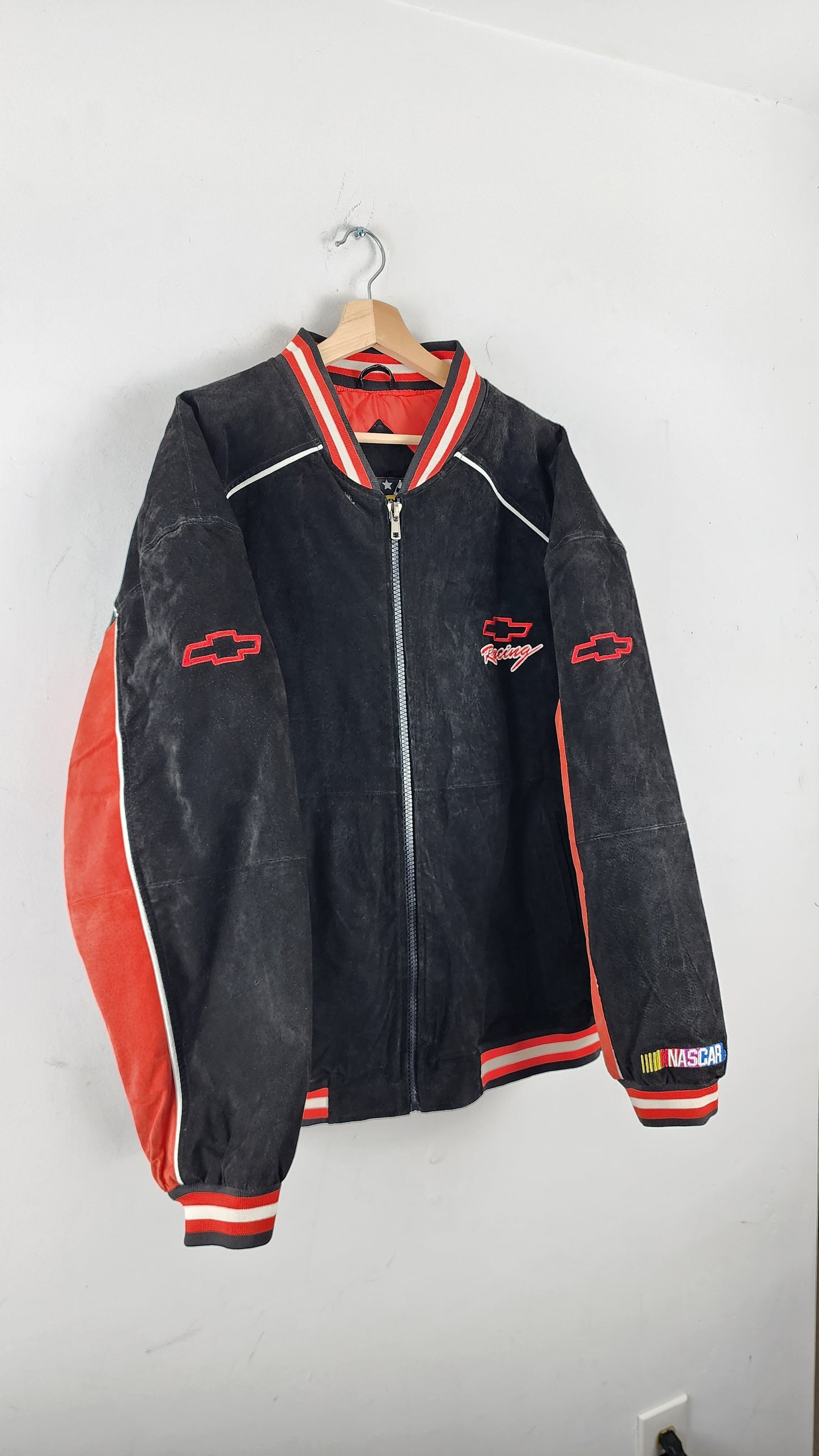 Essexx Chevrolet Racing Nascar Leather Jacket