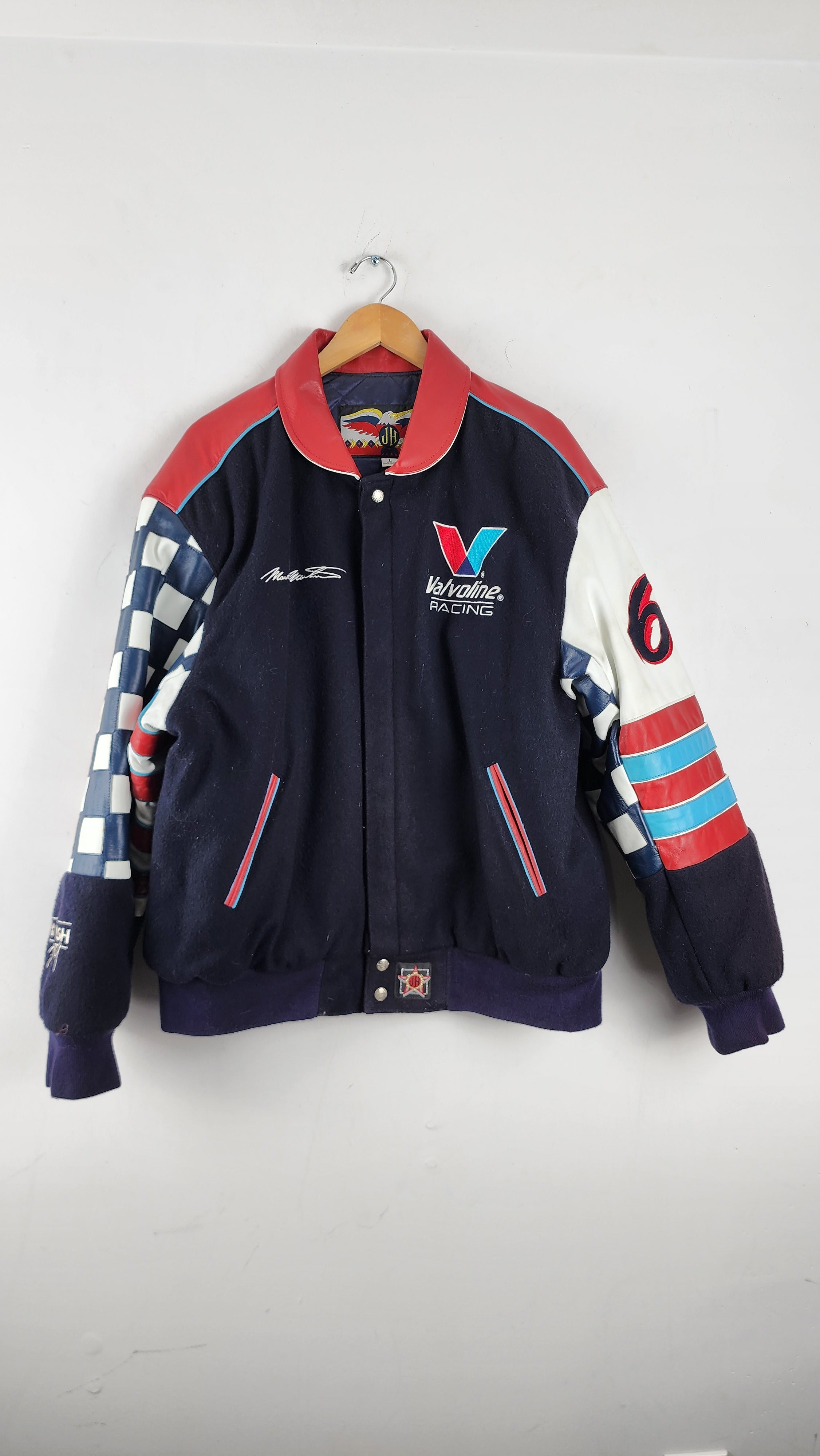 Vintage Jeff Hamilton Valvoline Racing Nascar Jacket – The Igala NYC