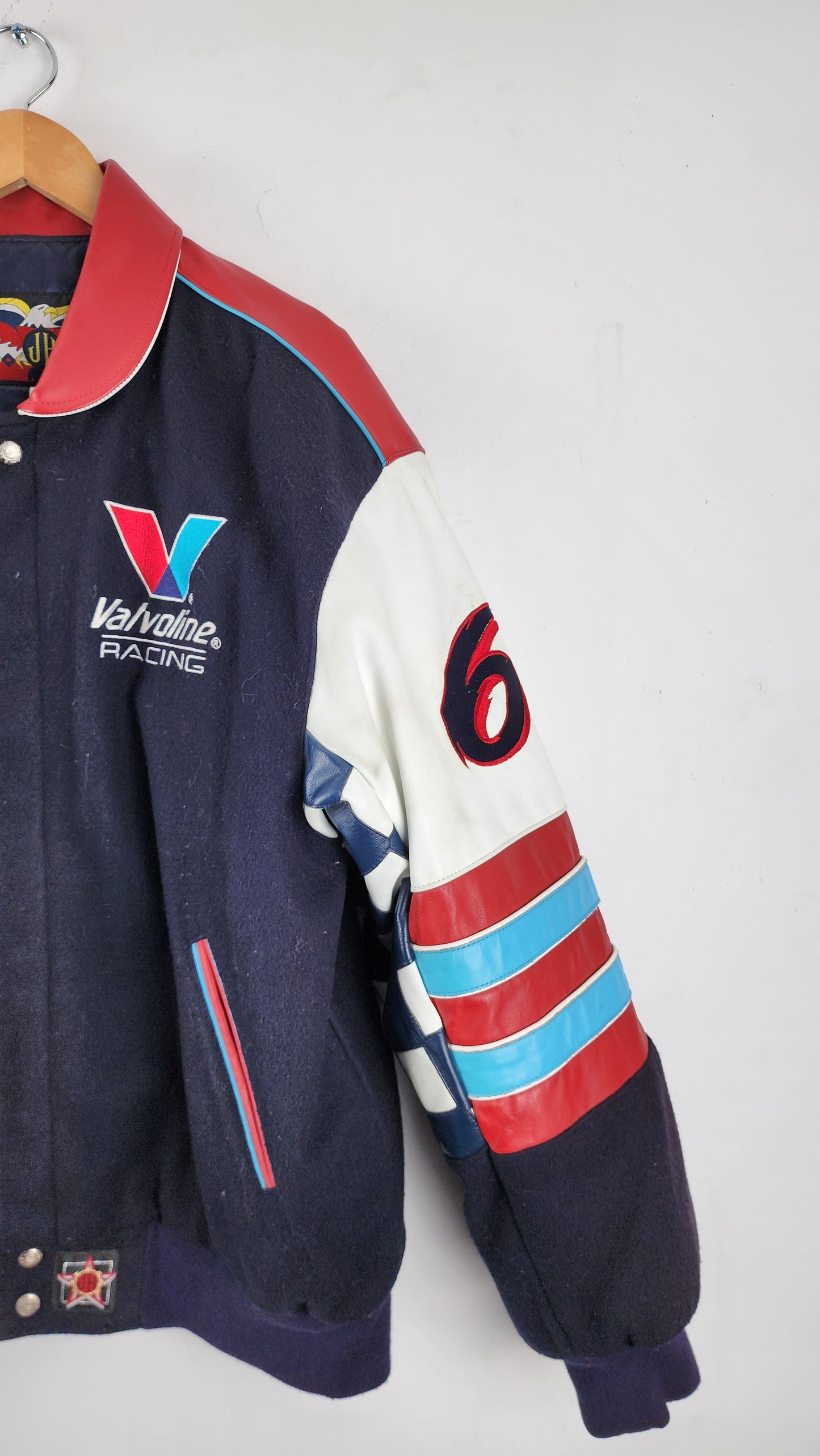 Vintage Jeff Hamilton Valvoline Racing Nascar Jacket