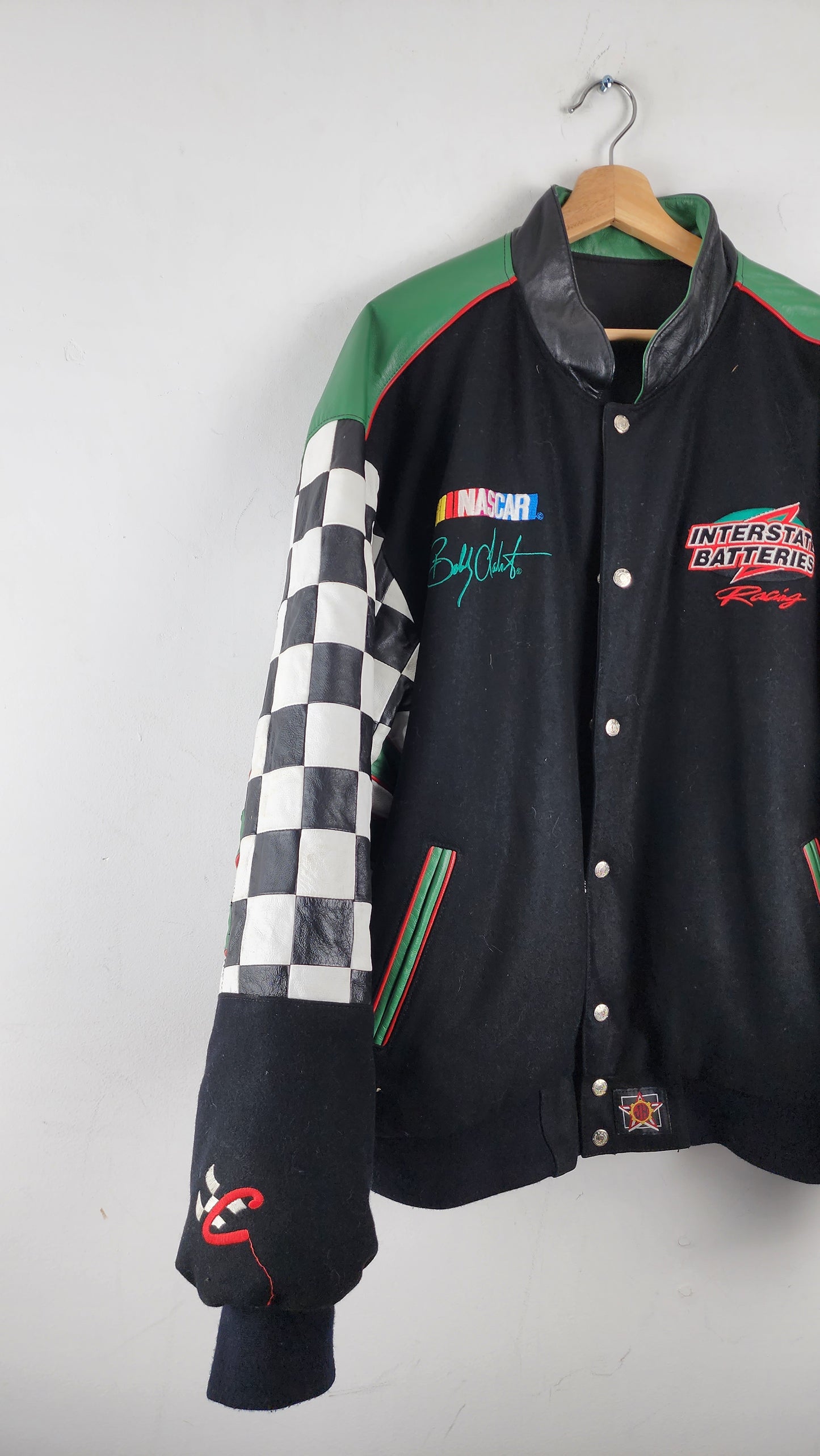 Jeff Hamilton Design Reversible Interstate Batteries Nascar Jacket