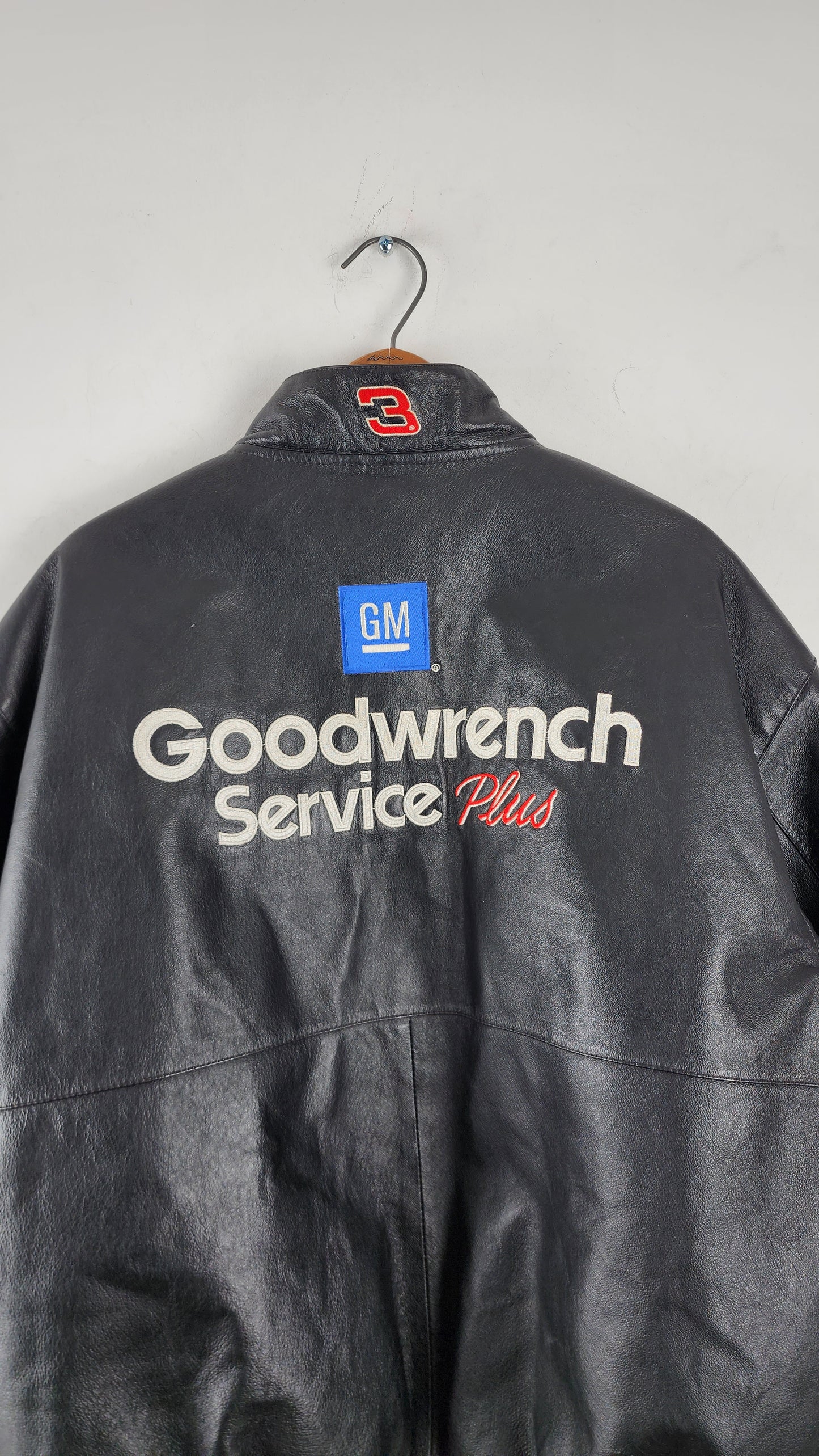 Vintage Chase Authentics GoodWrench Nascar Leather Jacket