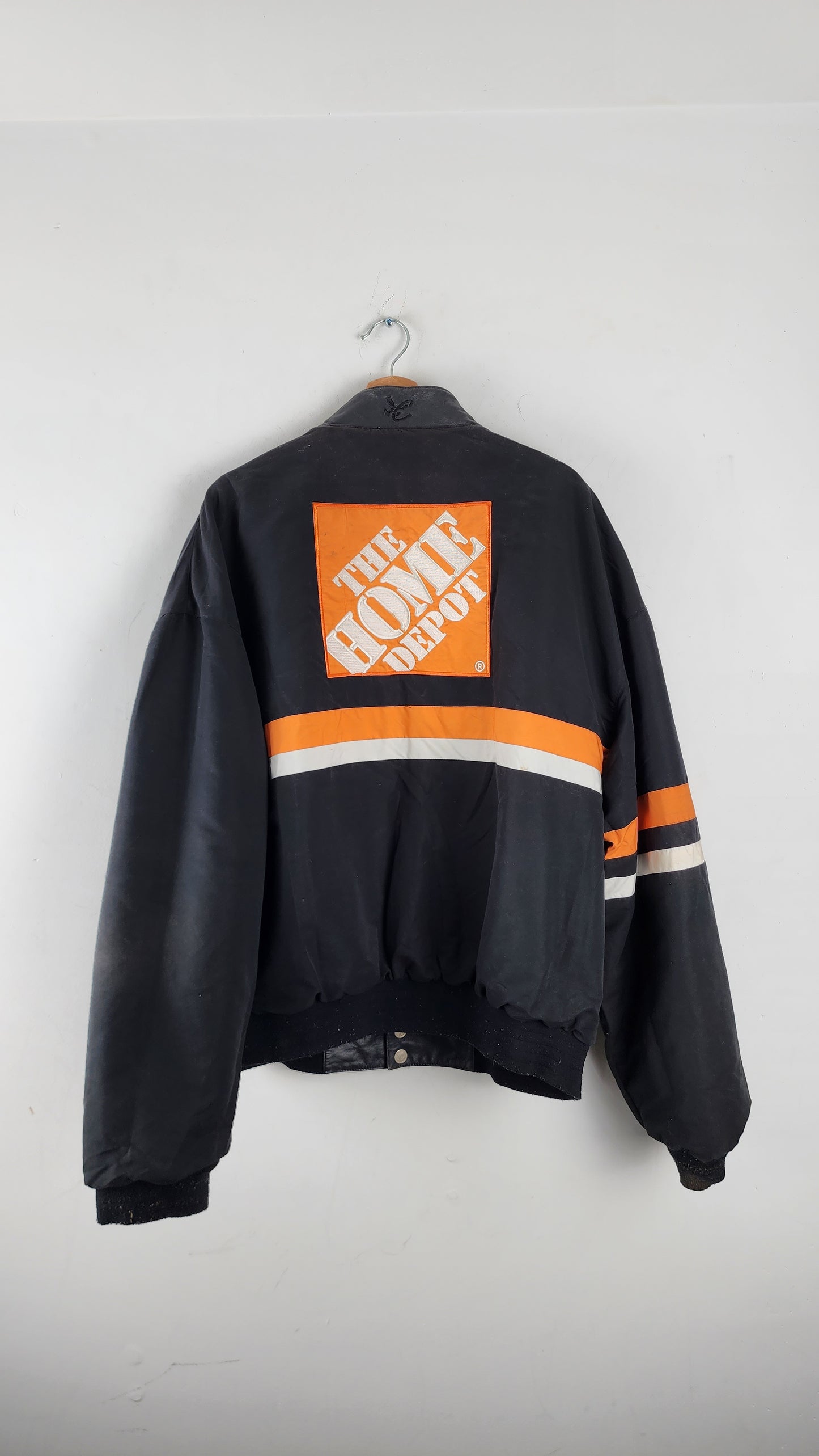 Reversible Chase Authentics Home Depot Nascar Leather Jacket