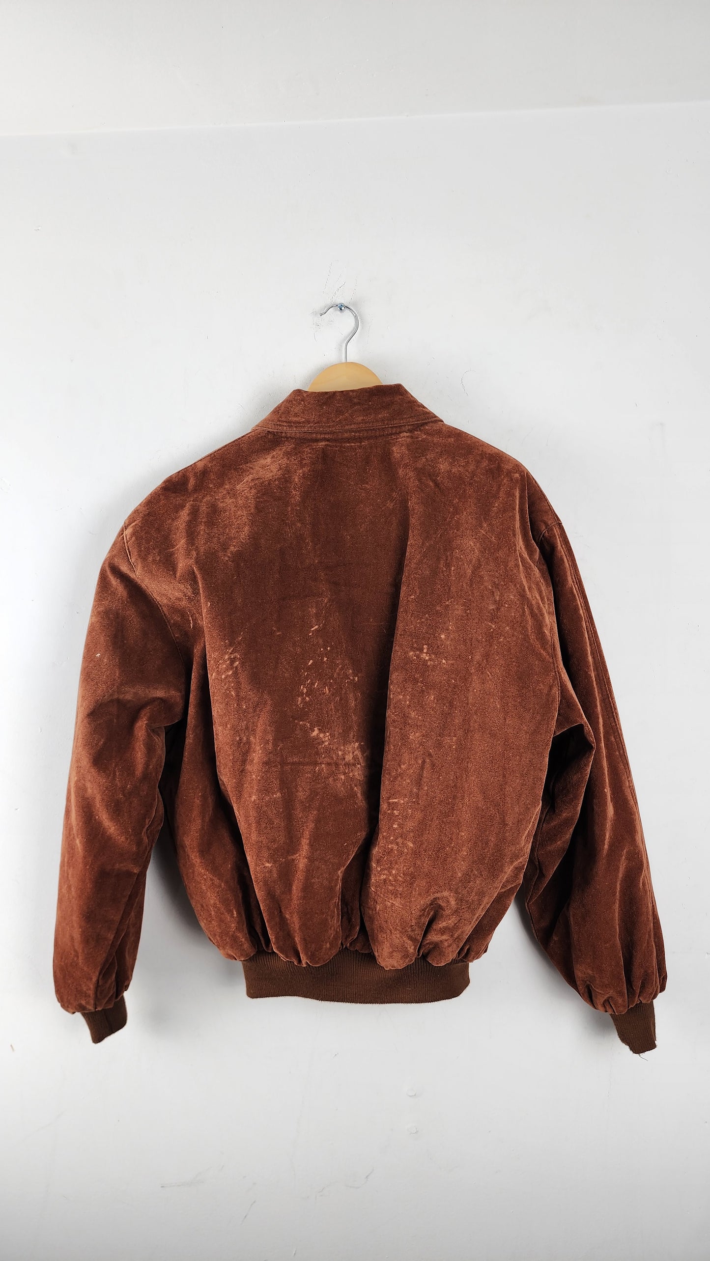 Vintage V Brown Suede Jacket