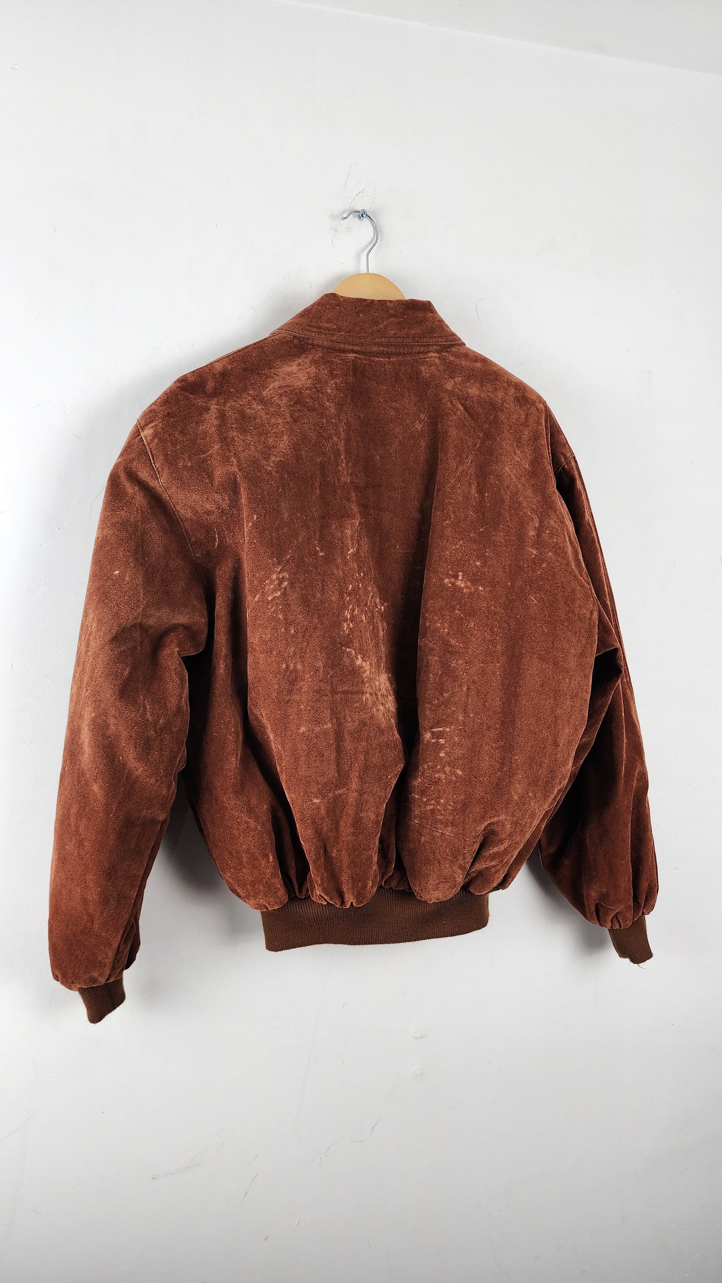 Vintage V Brown Suede Jacket