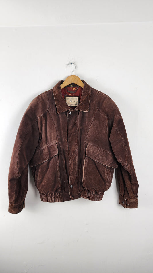 90s Levi's Leather Jacket