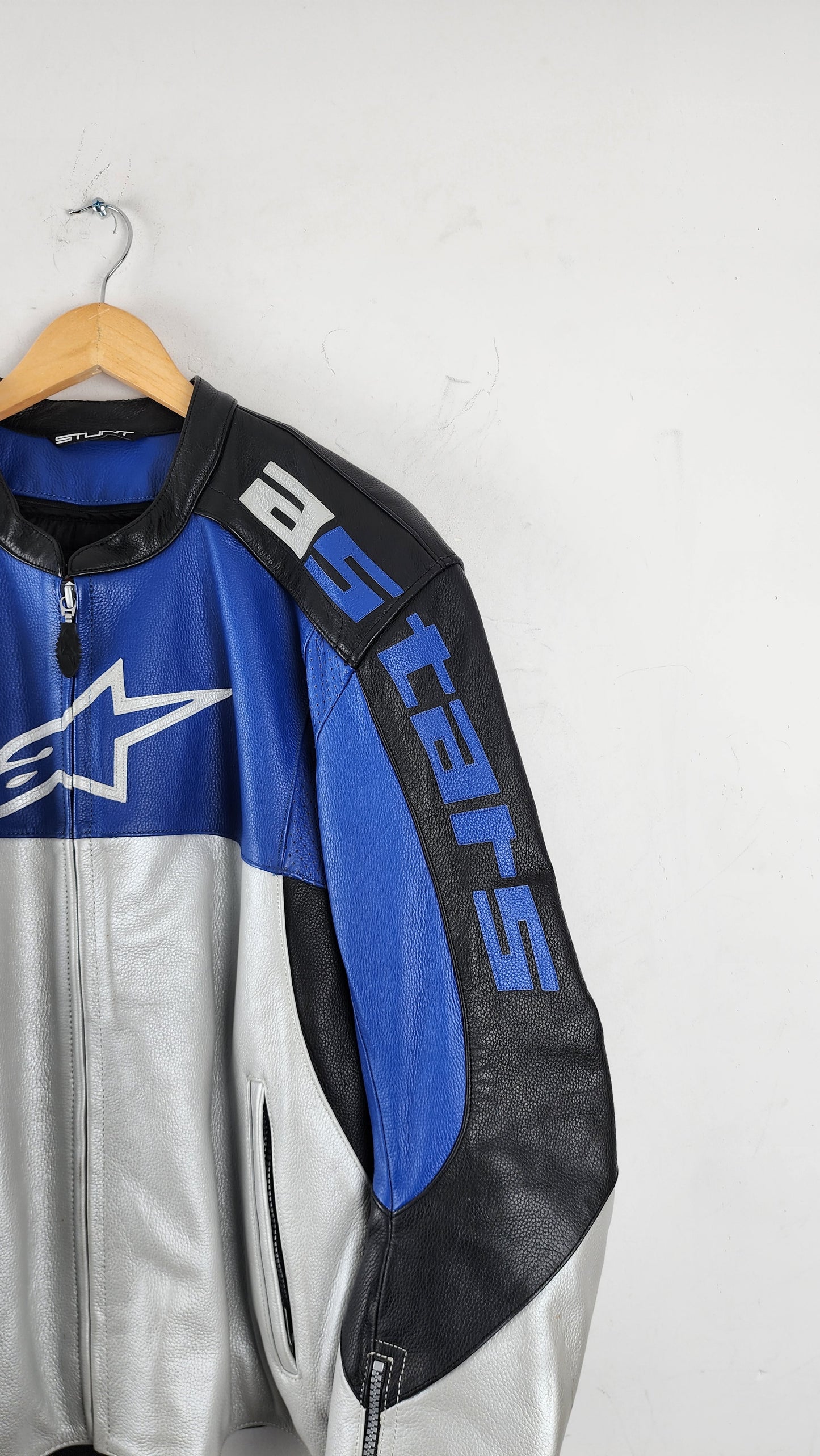 Rare Alpinestars Leather Moto Jacket