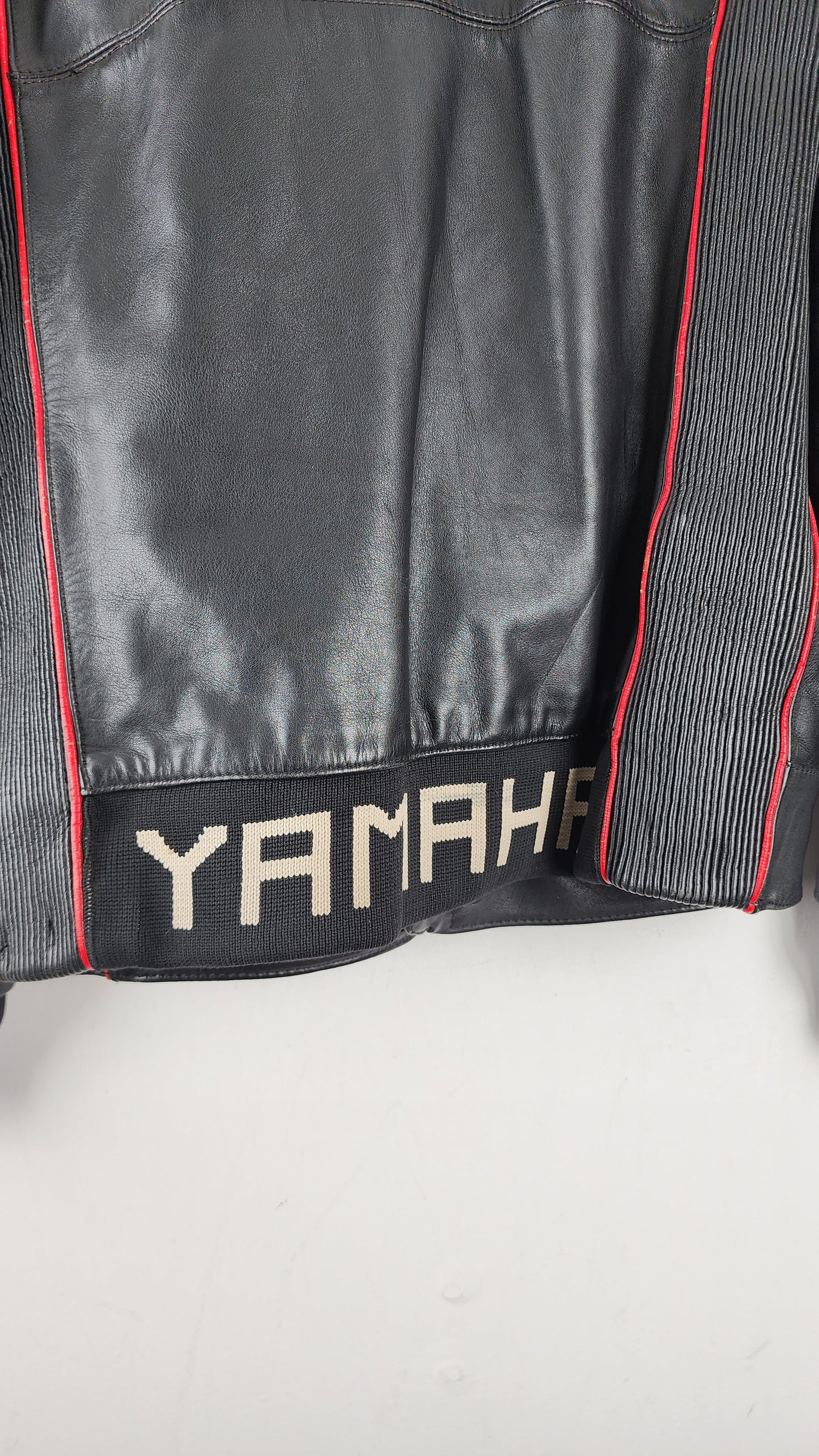 90s Yamaha Leather Jacket