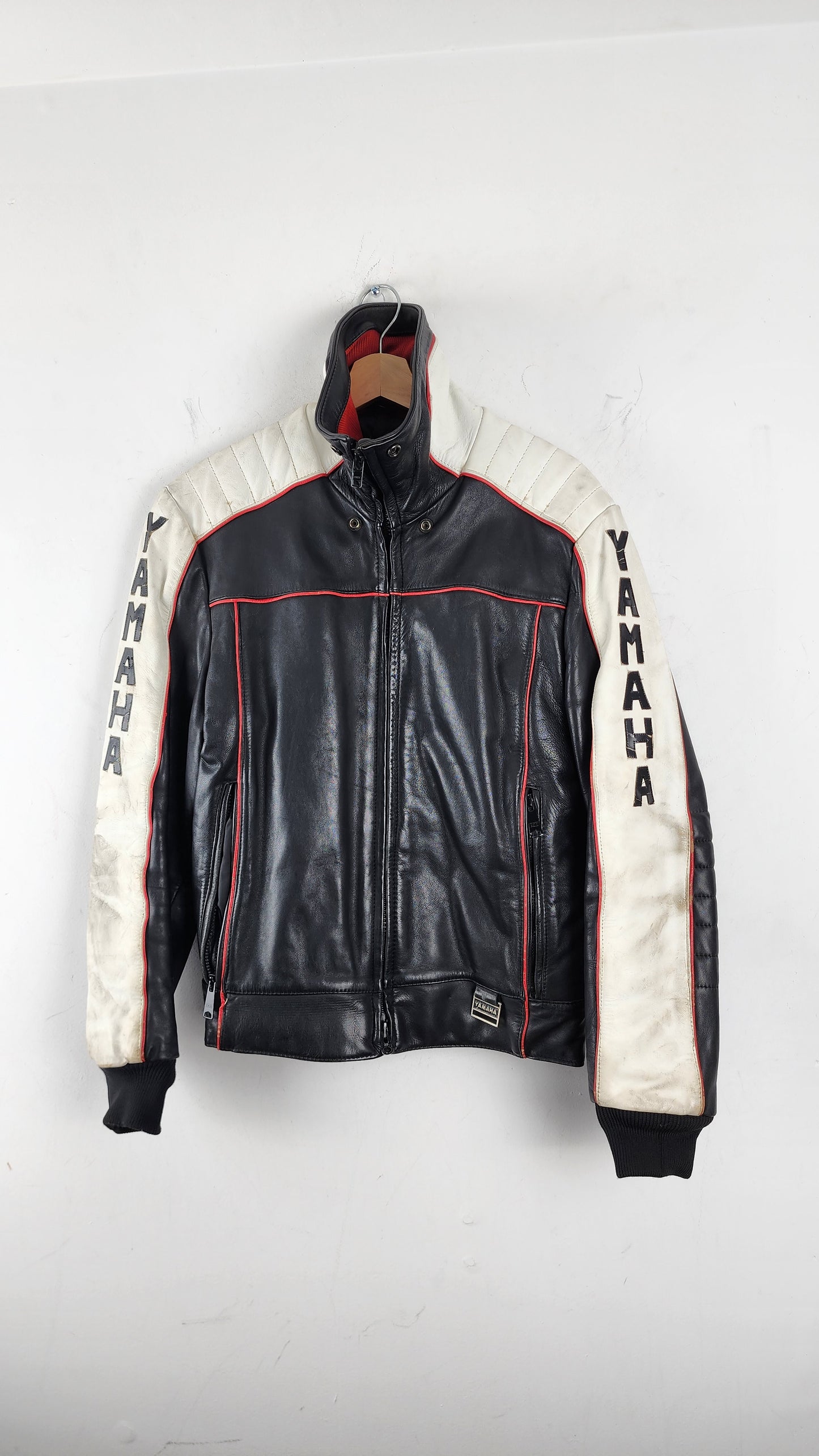 90s Yamaha Leather Jacket