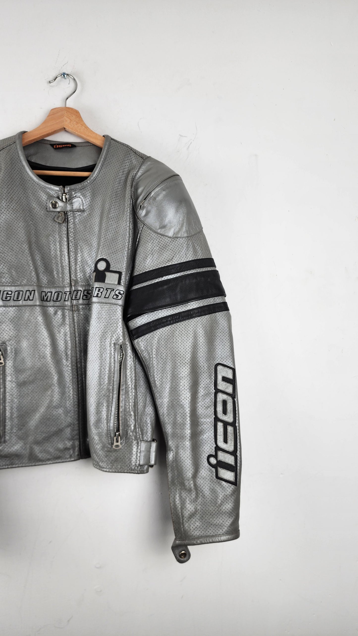 90s Icon Leather Moto Jacket