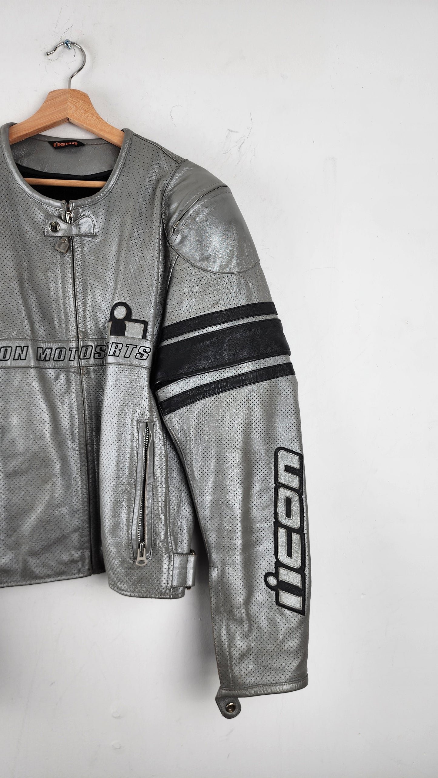 90s Icon Leather Moto Jacket