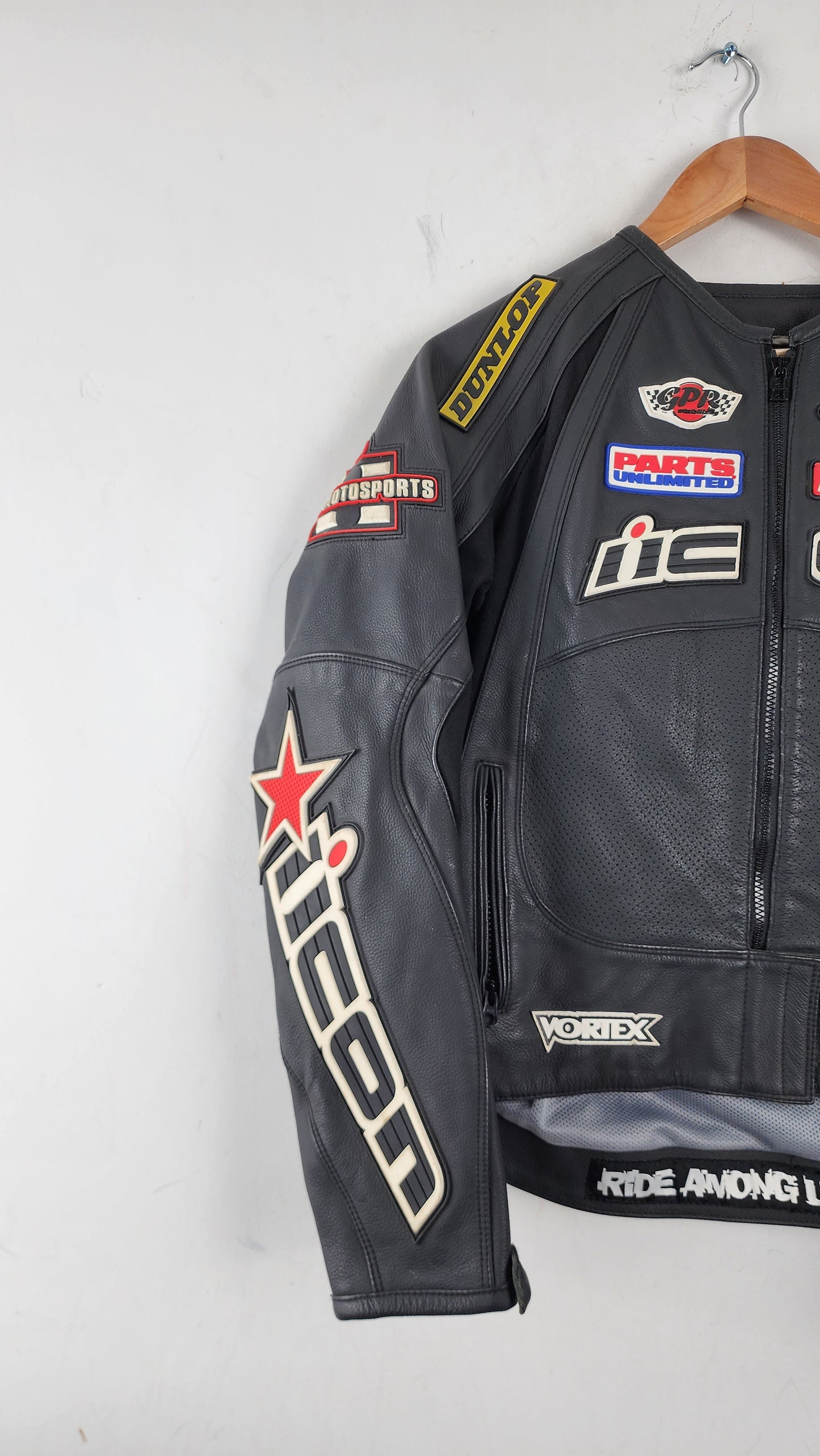 Vintage Icon Leather Moto Jacket