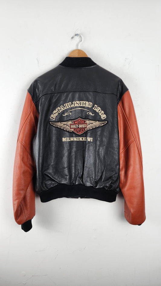 Vintage Harley Davidson Leather Jacket