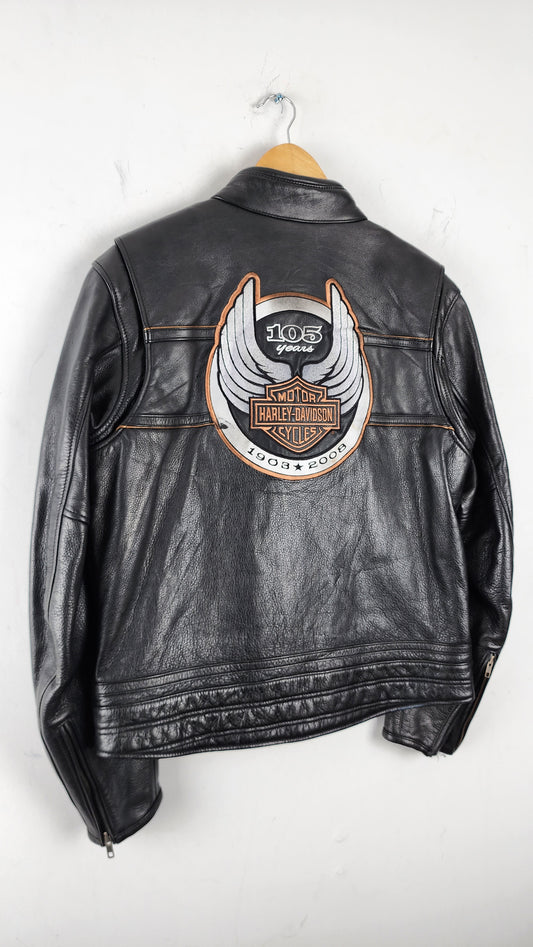 Vintage 105 Years Anniversary Harley Davidson Jacket