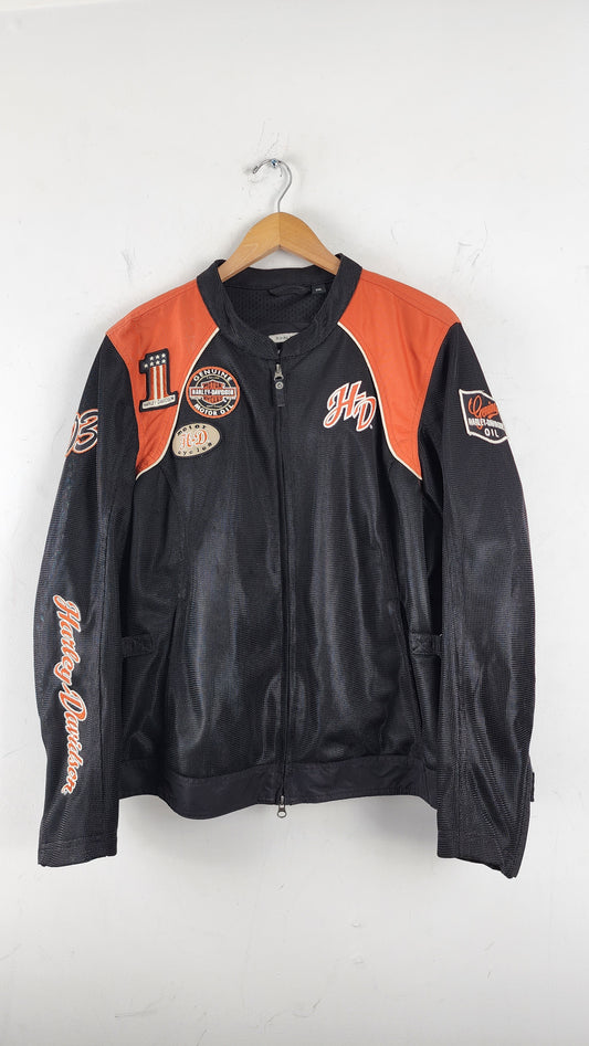 Vintage Harley Davidson Mesh Jacket