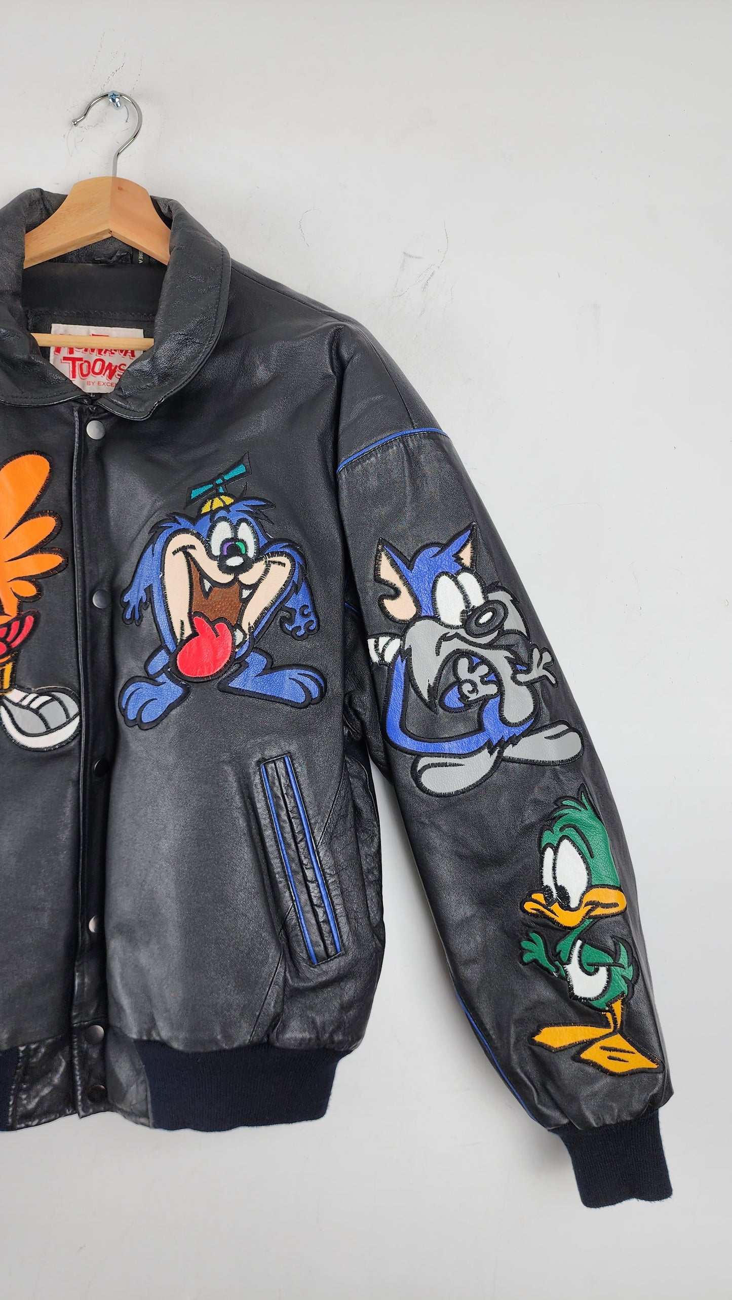 Vintage Montanna Toons (by Excelled) Leather Jacket