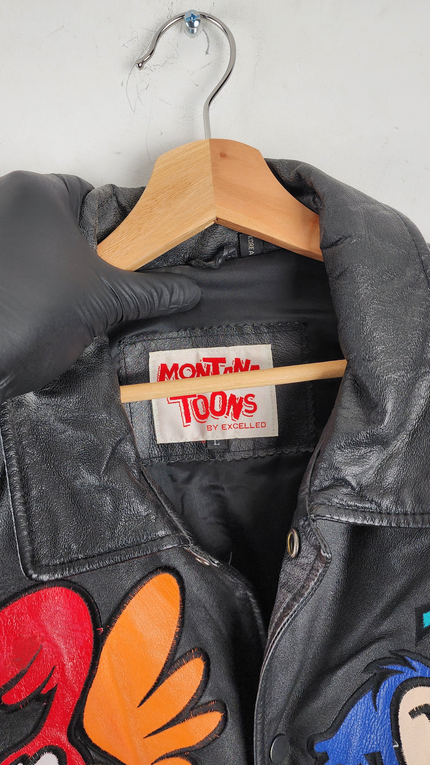 Vintage Montanna Toons (by Excelled) Leather Jacket