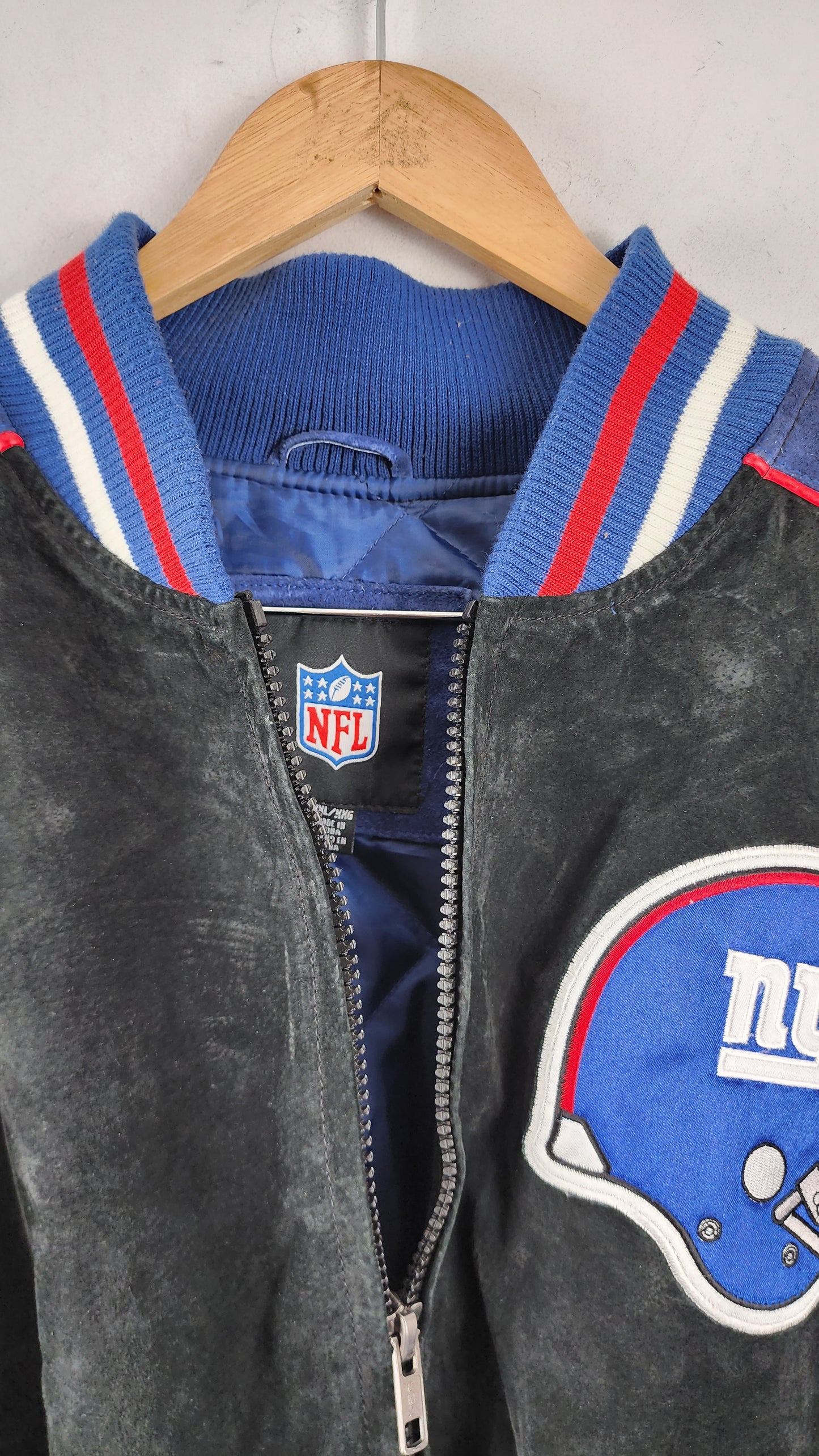 Vintage New York Giants Leather Jacket