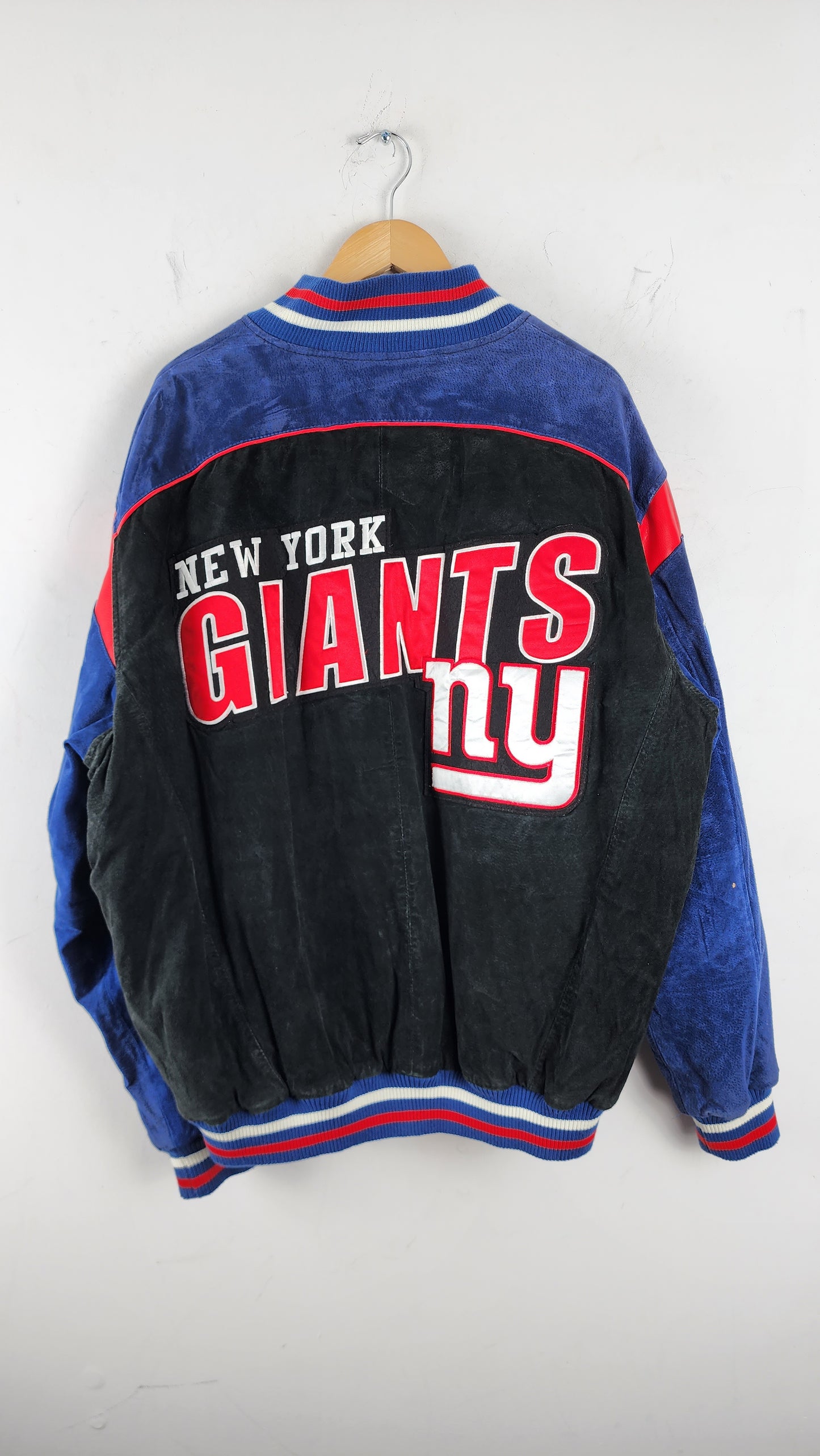 Vintage New York Giants Leather Jacket