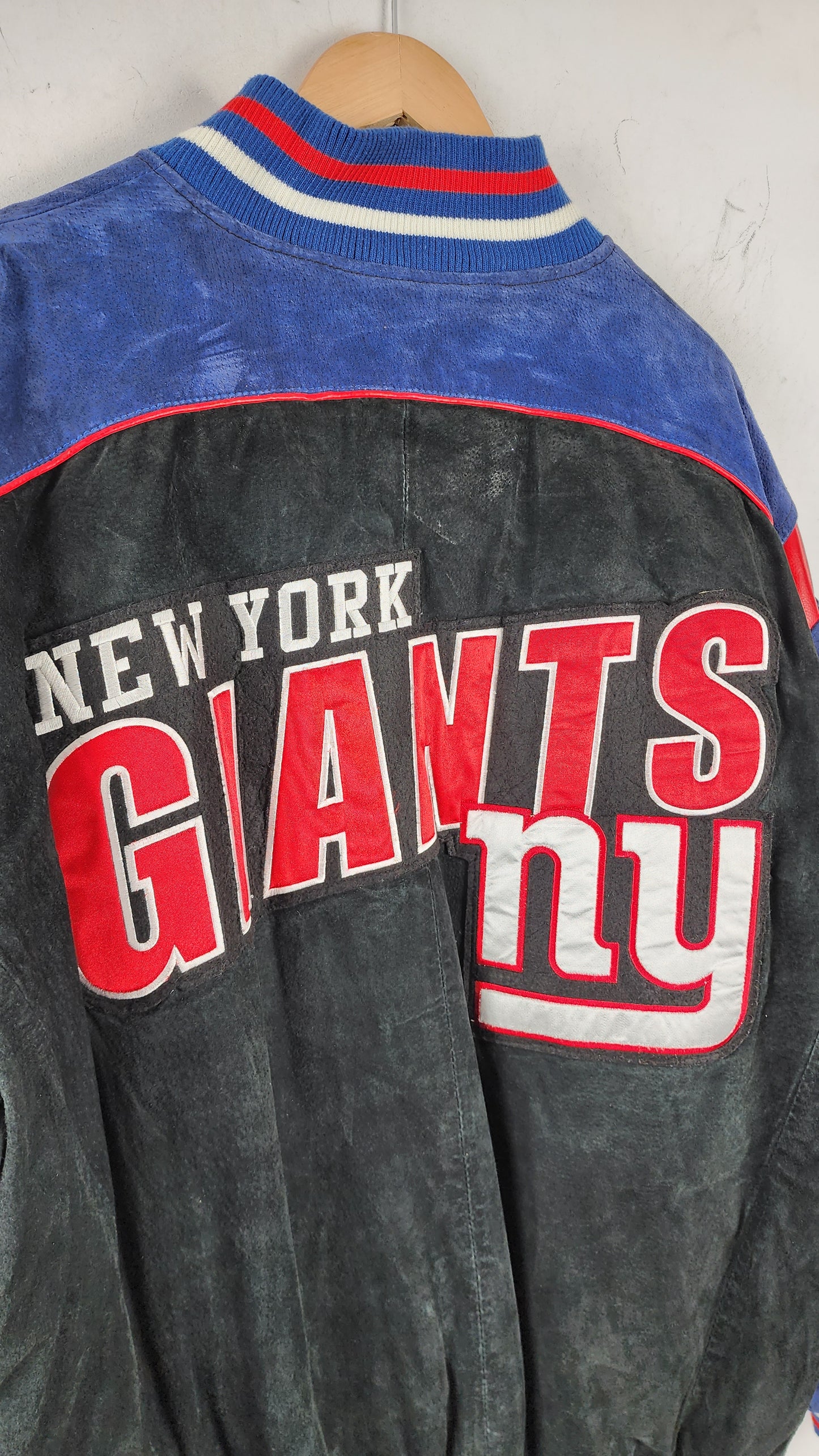 Vintage New York Giants Leather Jacket