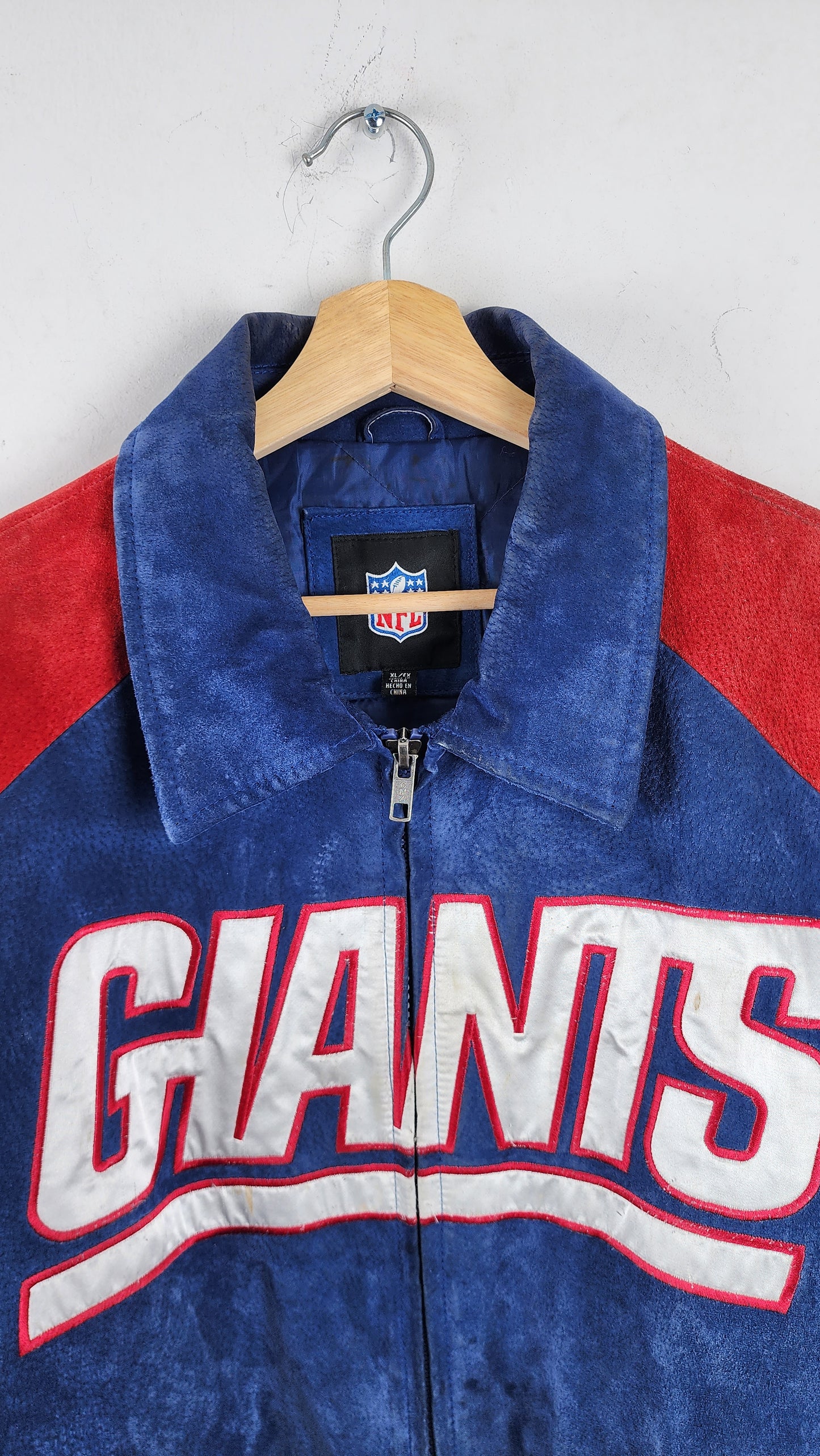 Vintage New York Giants Leather Jacket