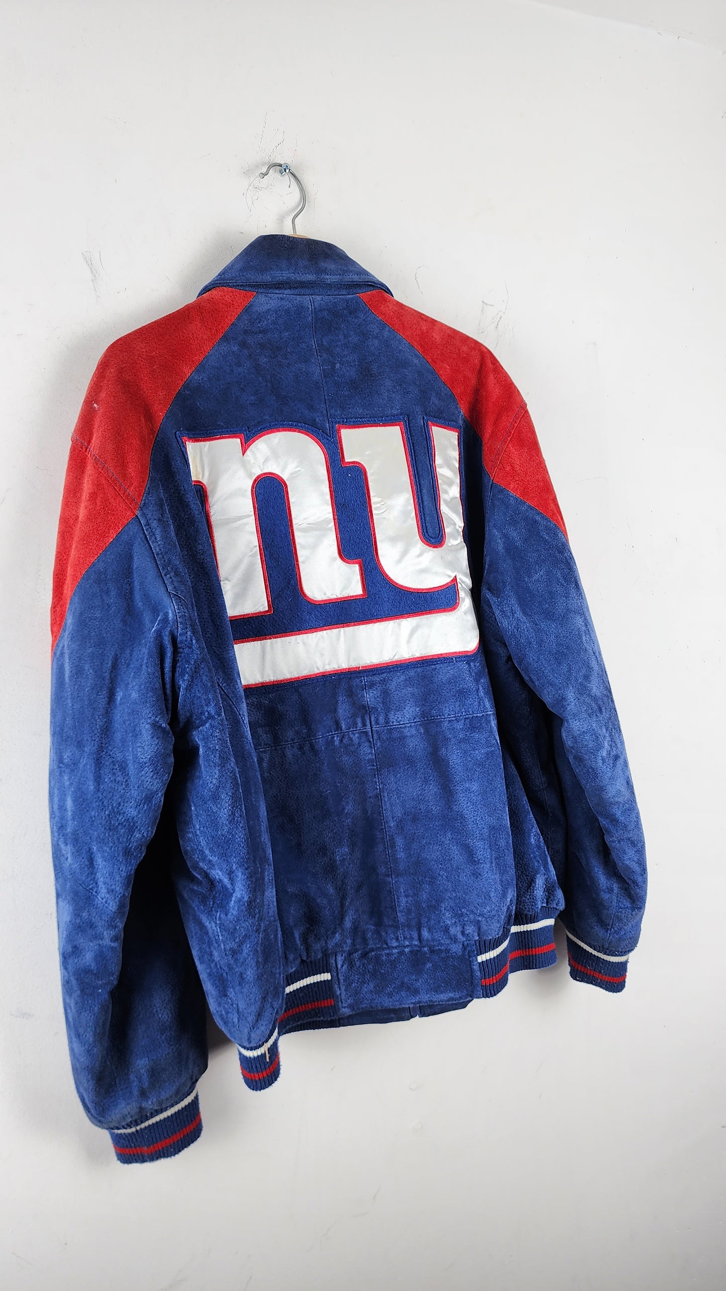 Vintage New York Giants Leather Jacket