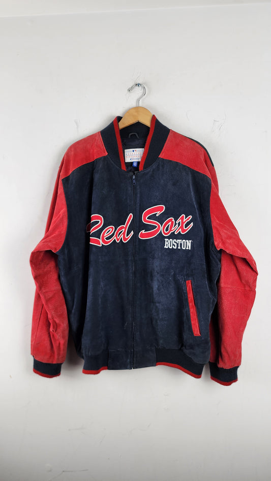 Vintage Boston Red Sox Leather Jacket