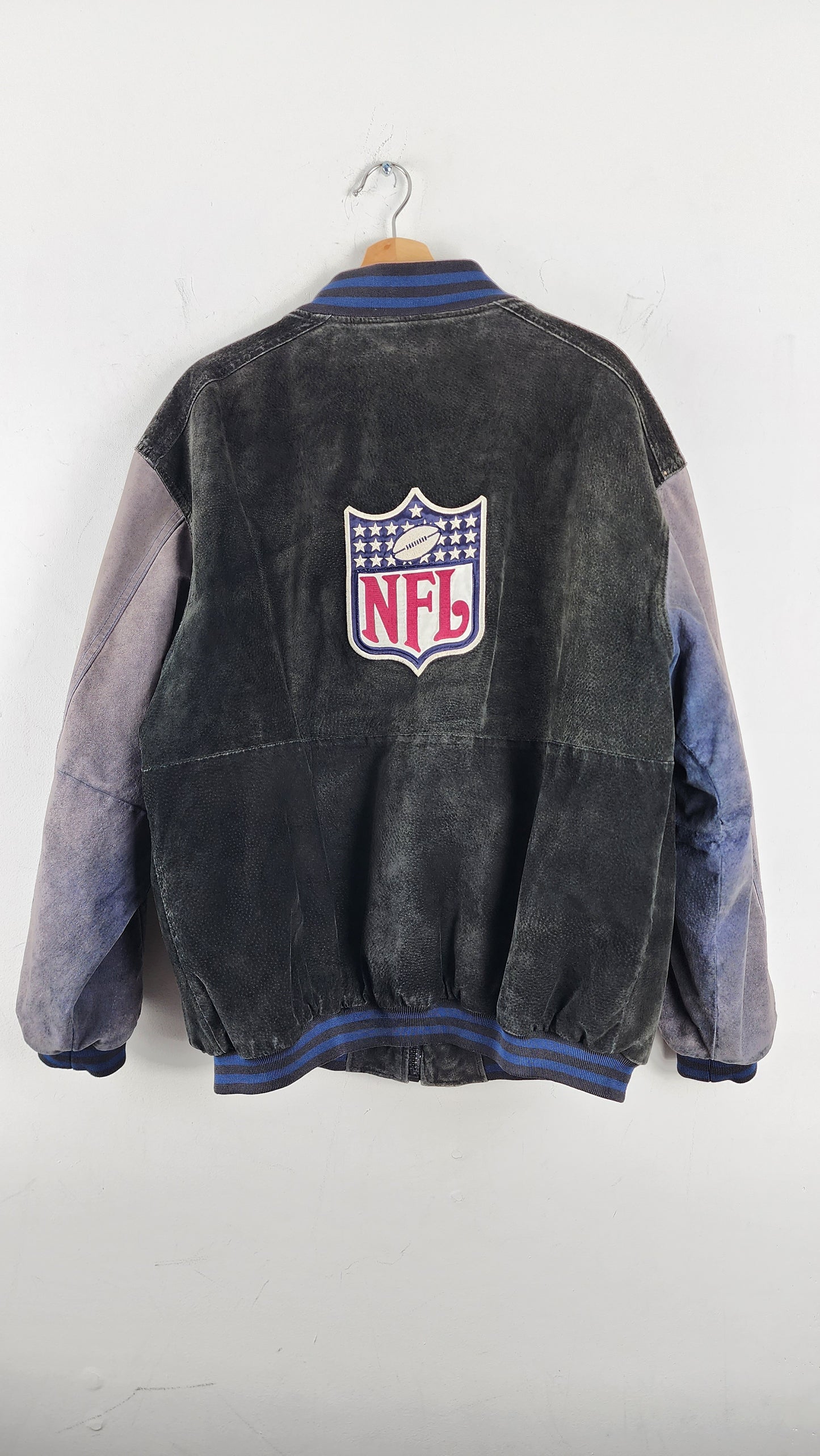 Vintage NFL G-III Carl Banks Leather Jacket